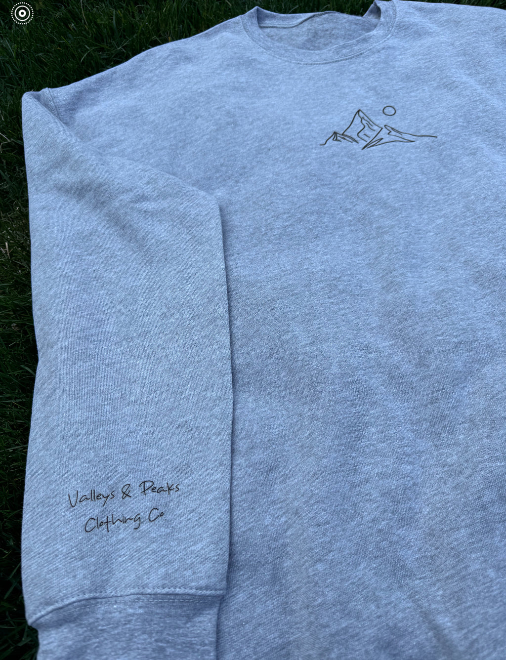 Life is Valleys & Peaks - Mental Health Awareness Month Crew Sweatshirt