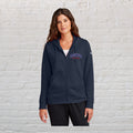 Nike Women's Club Fleece Sleeve Swoosh Full-Zip Hoodie