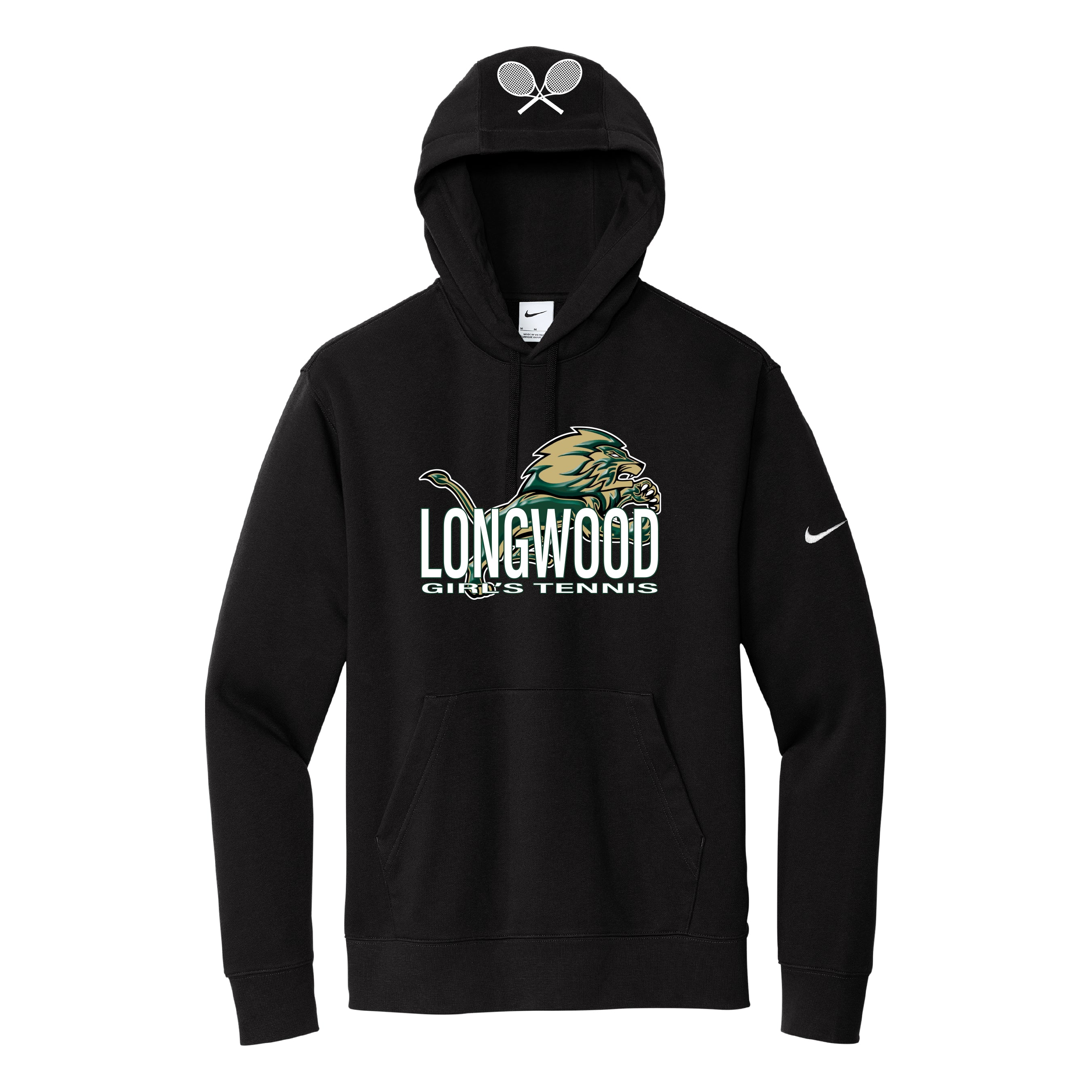 Nike Club Fleece Sleeve Swoosh Pullover Hoodie