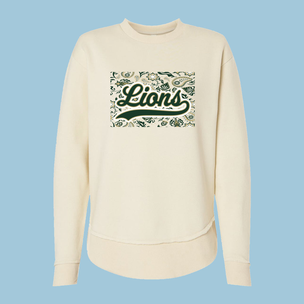 Women's Weekend Fleece Crewneck Sweatshirt LJHS YB