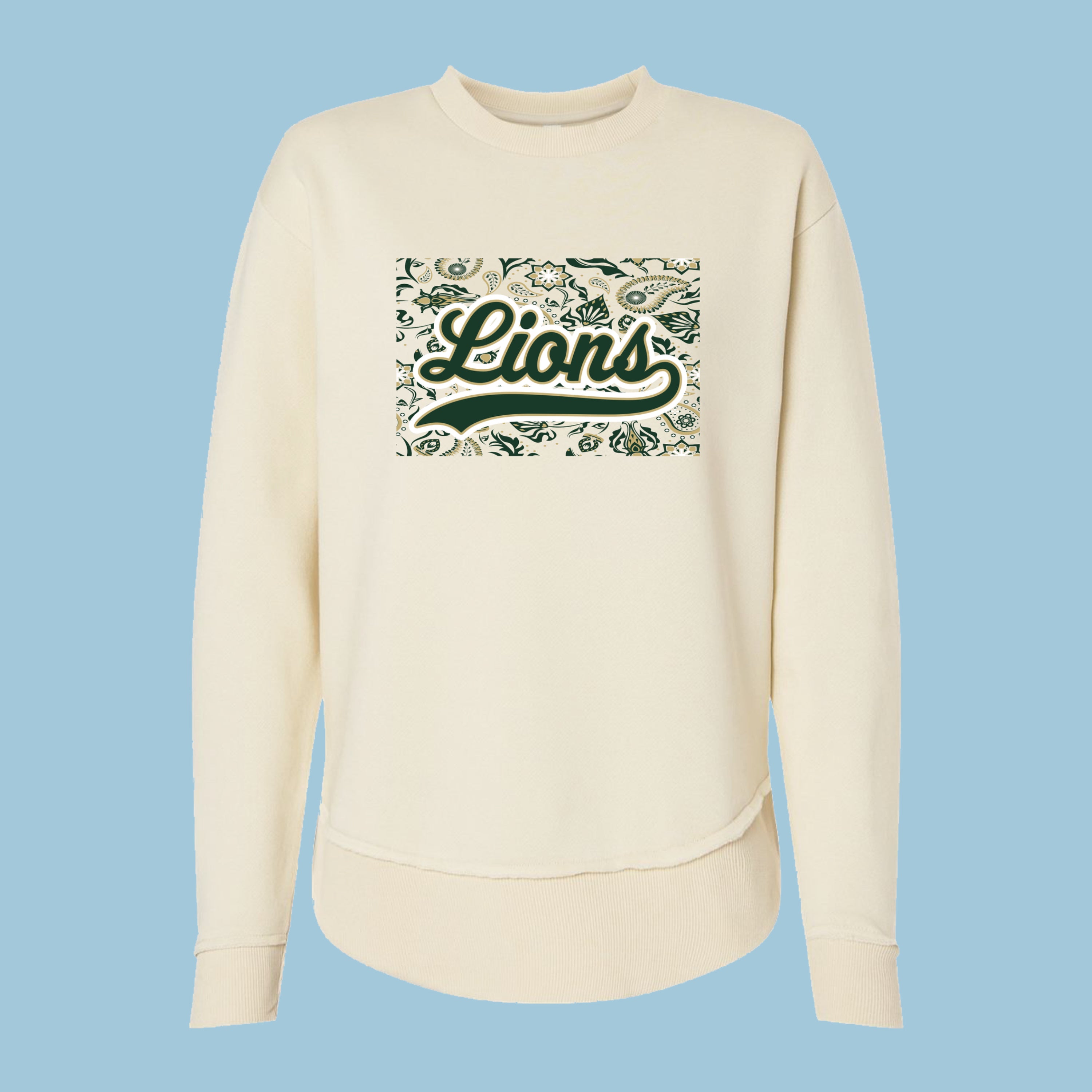 Women's Weekend Fleece Crewneck Sweatshirt LJHS YB