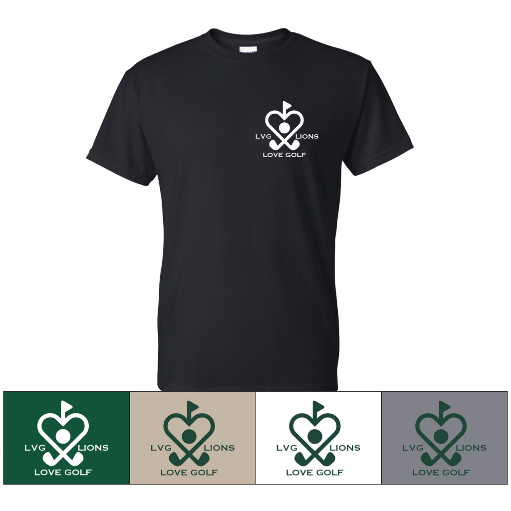 Golf Love - DryBlend T-Shirt - Adult & Youth