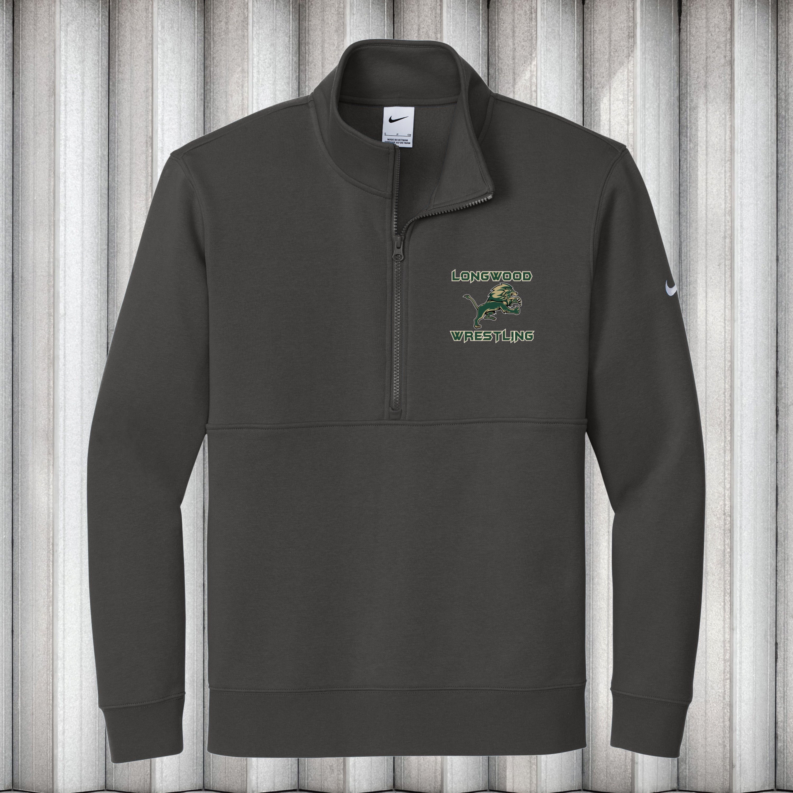 Nike Club Fleece Sleeve Swoosh 1/2-Zip