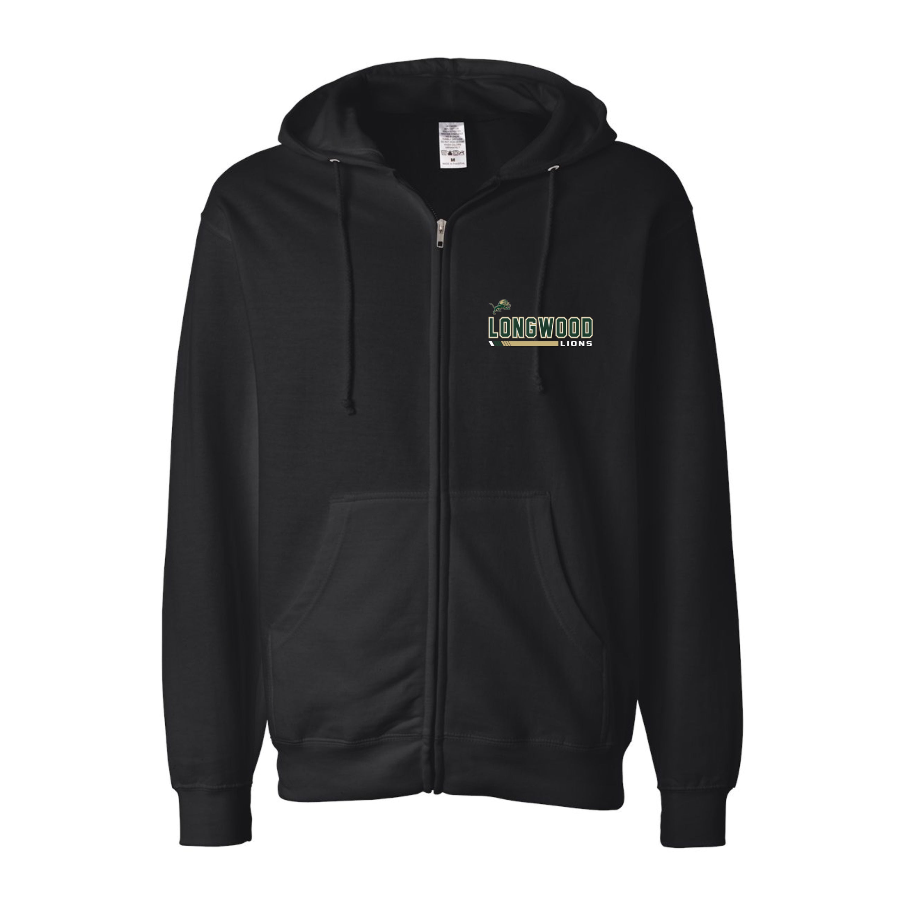 Unisex Midweight Full-Zip Hooded Sweatshirt LJHS YB