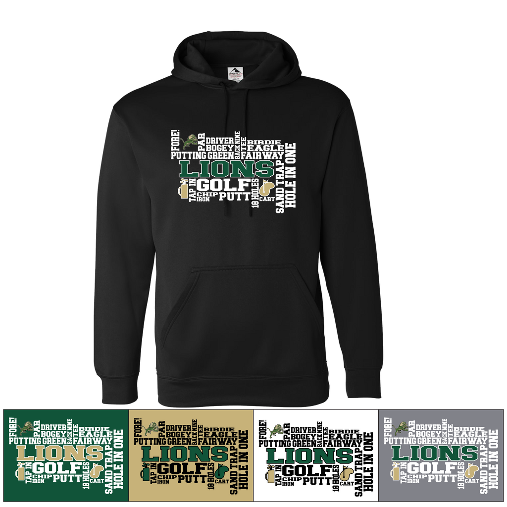Golf Terms - Augusta Sportswear - 60/40 Fleece Hoodie  Adult & Youth
