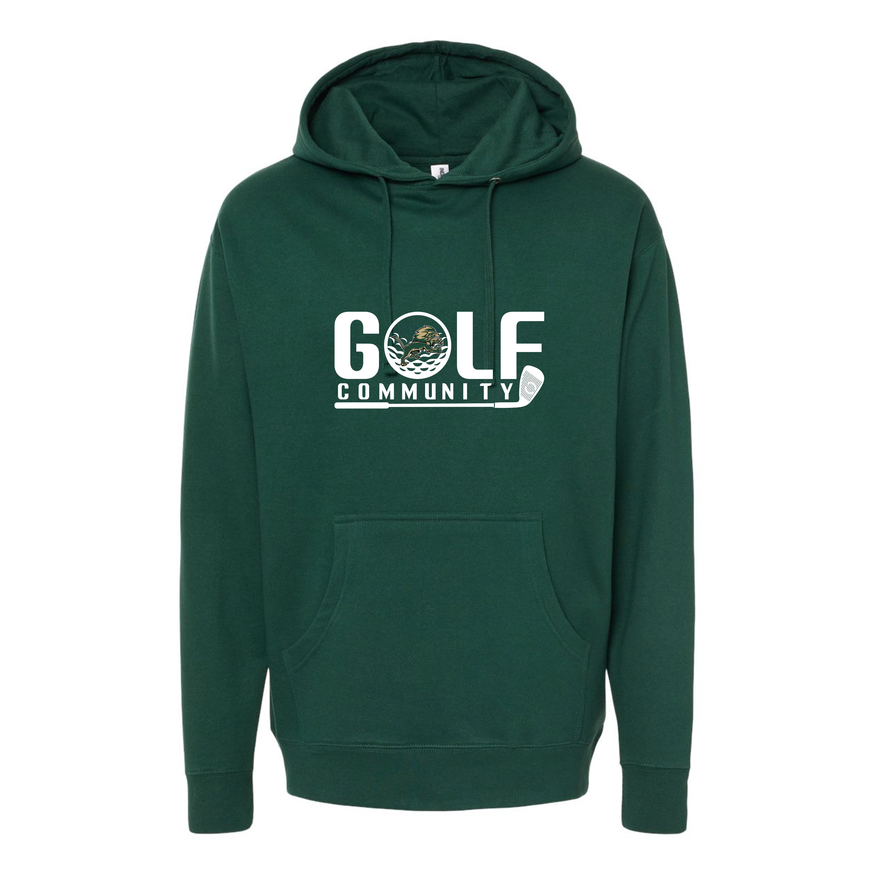 Unisex Midweight Hooded Sweatshirt - GOLF