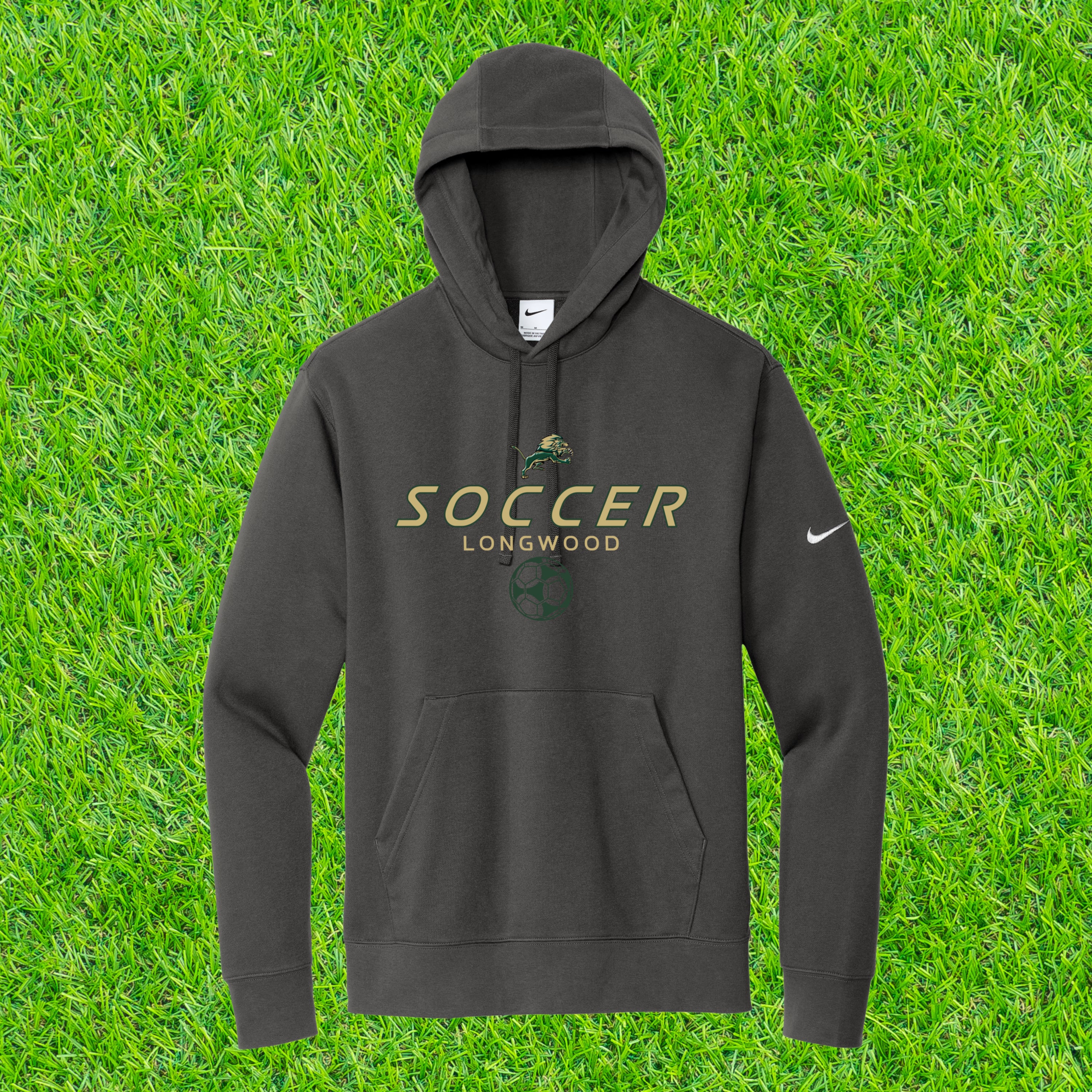 Nike Club Fleece Sleeve Swoosh Pullover Hoodie