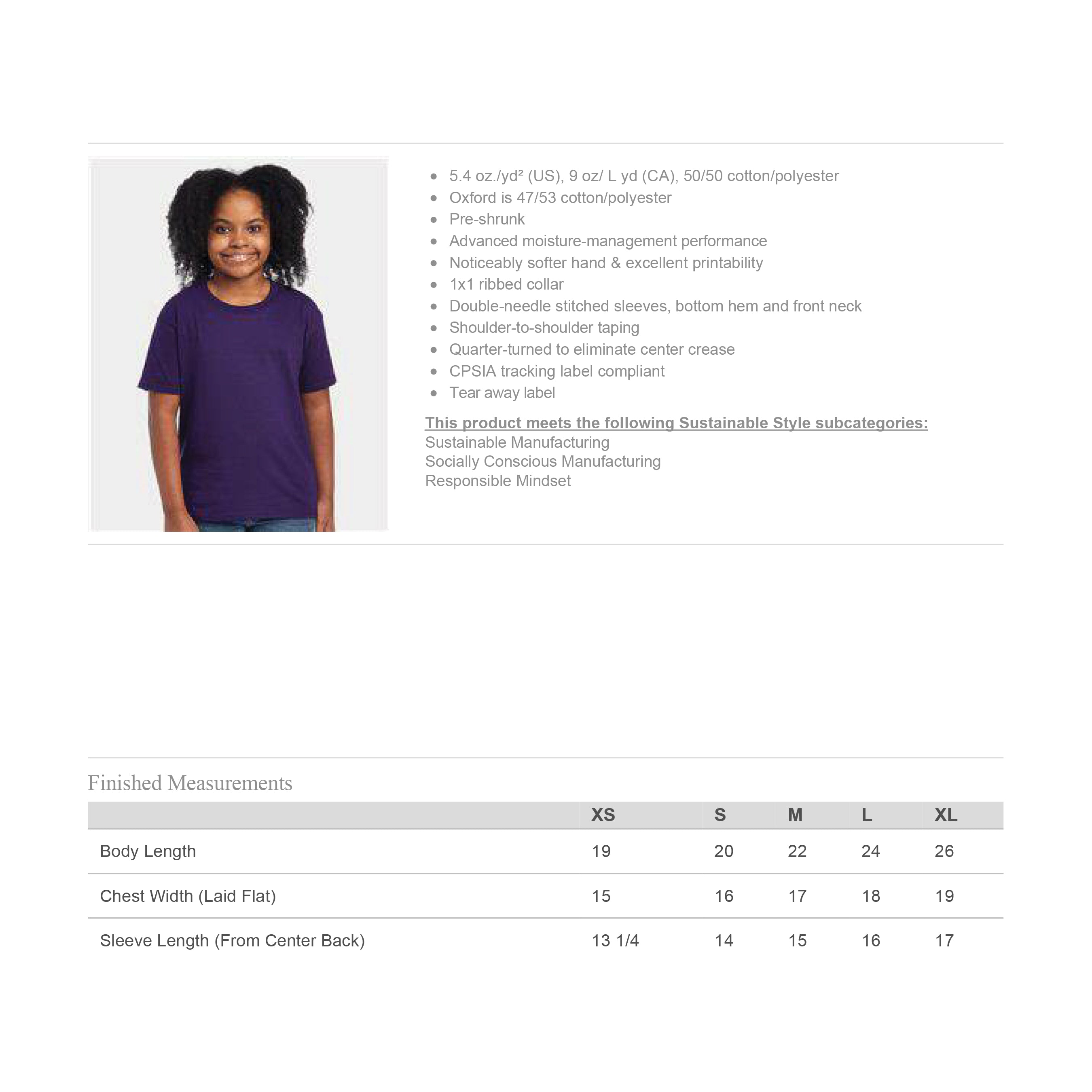 Youth - 50/50 T-Shirt