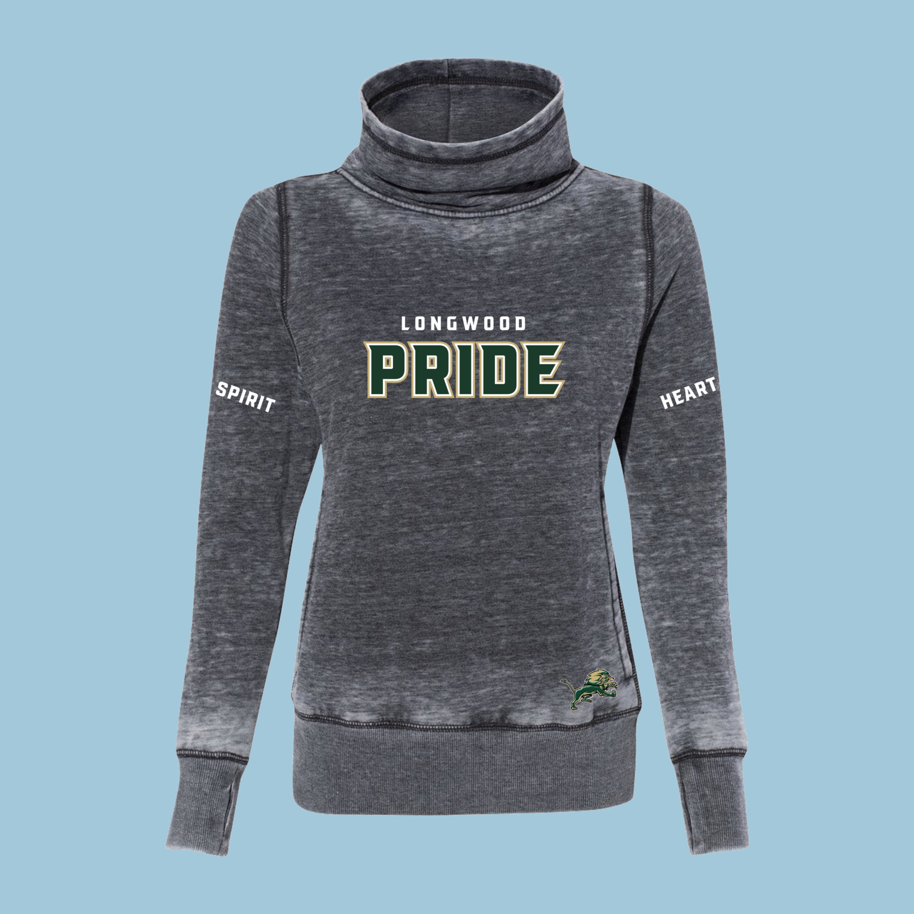 Women’s Zen Fleece Cowl Neck Sweatshirt LJHS YB