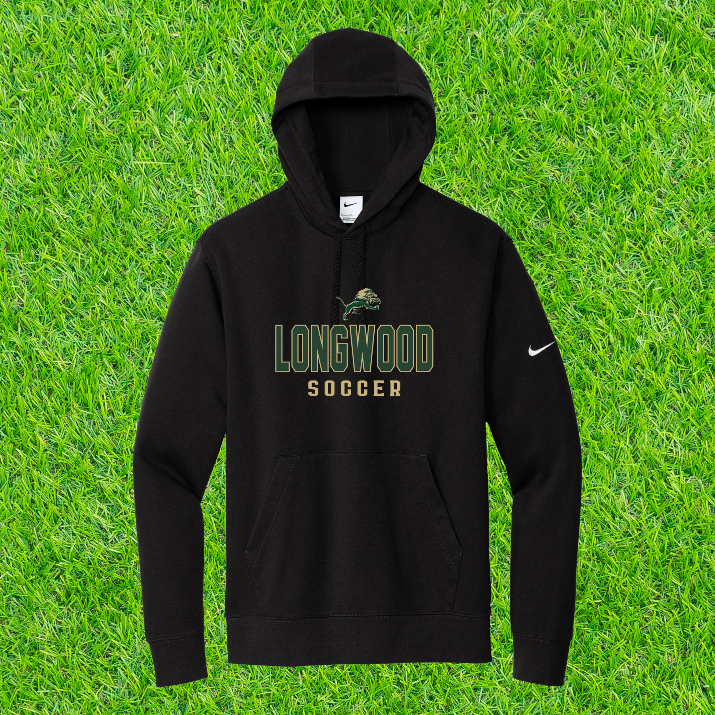Nike Club Fleece Sleeve Swoosh Pullover Hoodie