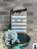 Back to School - Wood and Acrylic Sign
