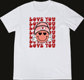 Ready-to-Press Retro Love Your Smiley DTF Transfer