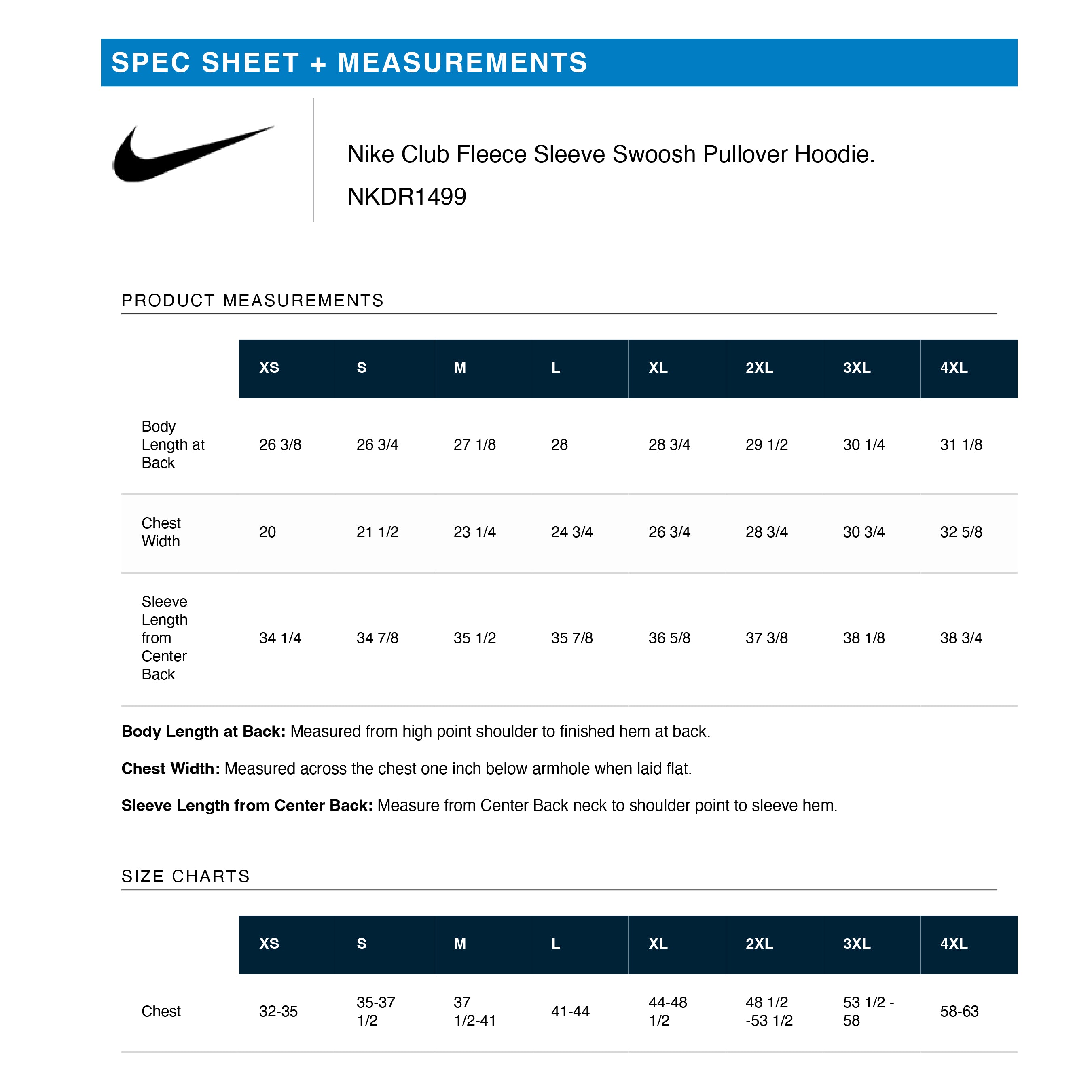 Nike Club Fleece Sleeve Swoosh Pullover Hoodie