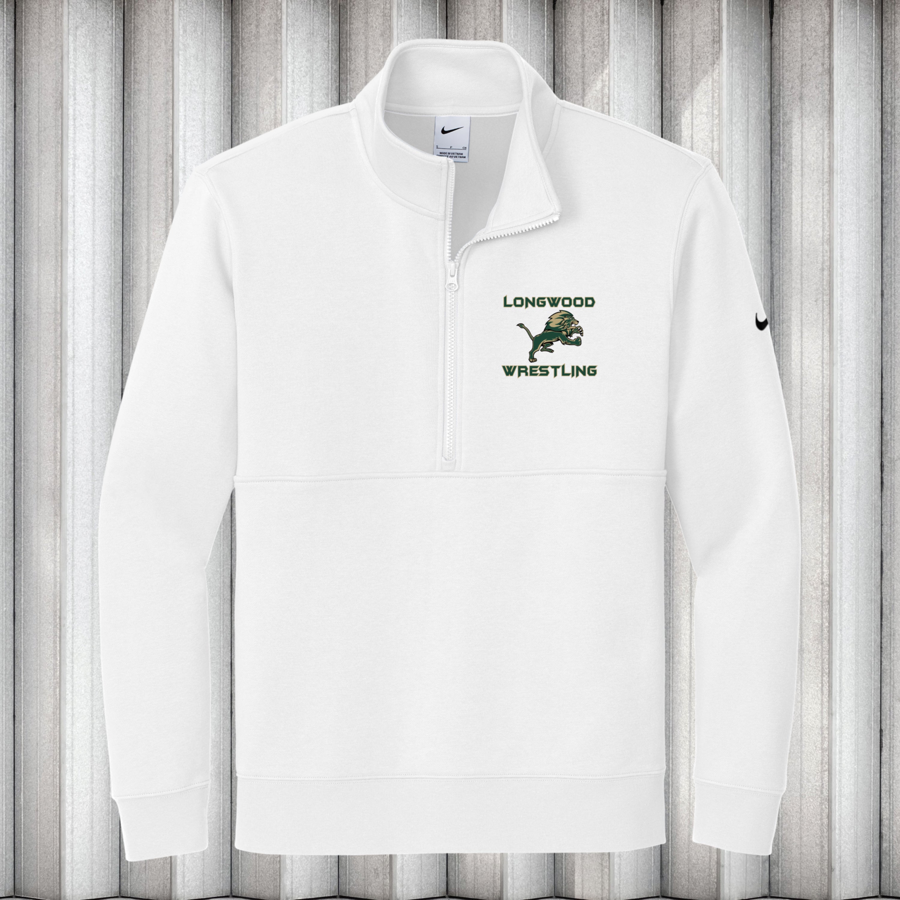 Nike Club Fleece Sleeve Swoosh 1/2-Zip