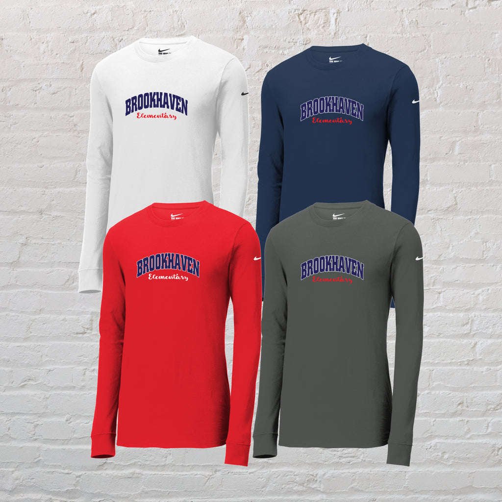 Nike Dri-FIT Cotton/Poly Long Sleeve Tee