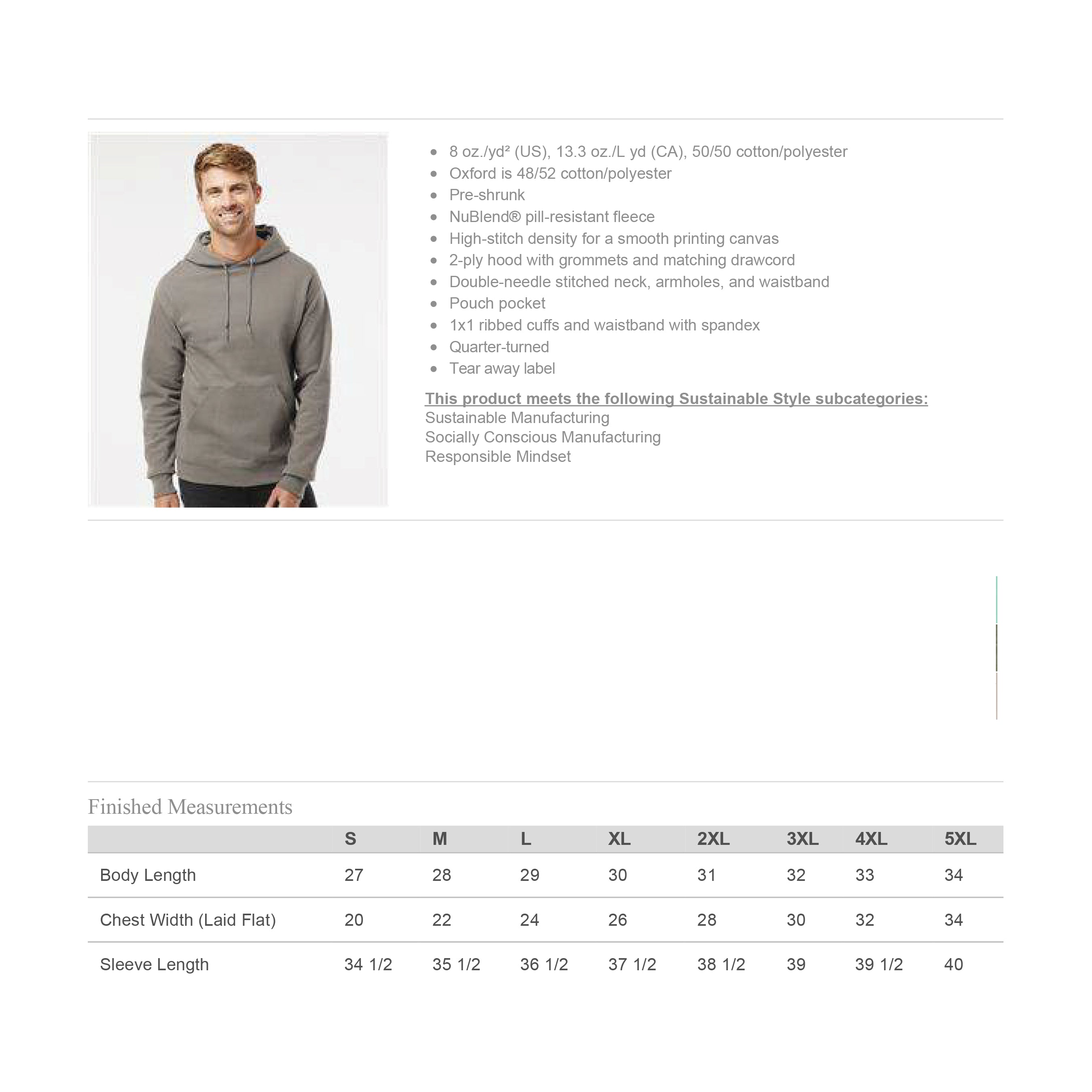 Adult - Hooded Sweatshirt