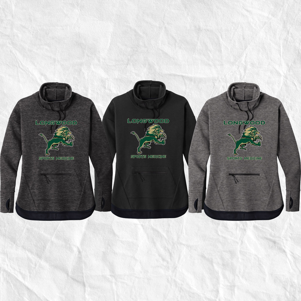 Sport-Tek ® Ladies Triumph Cowl Neck Pullover
