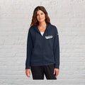 Nike Women's Club Fleece Sleeve Swoosh Full-Zip Hoodie