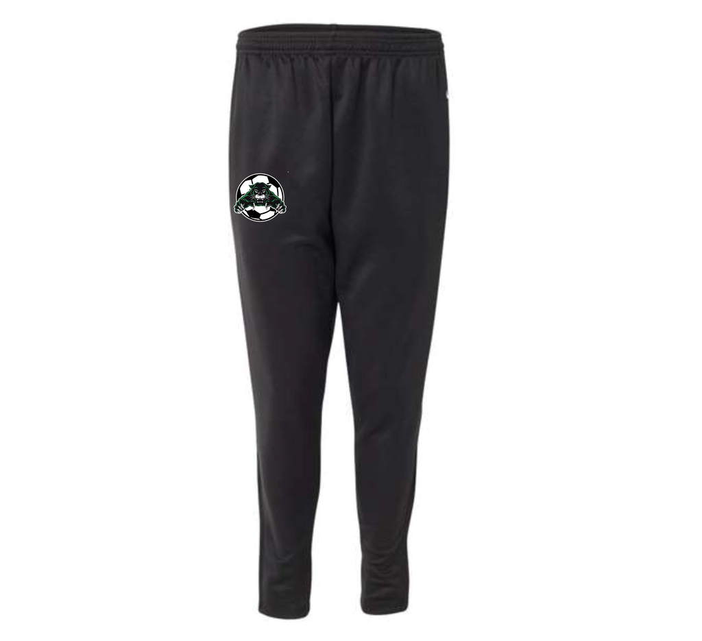 Badger - Unbrushed Polyester Trainer Pants - 2 colors - Adult & Youth