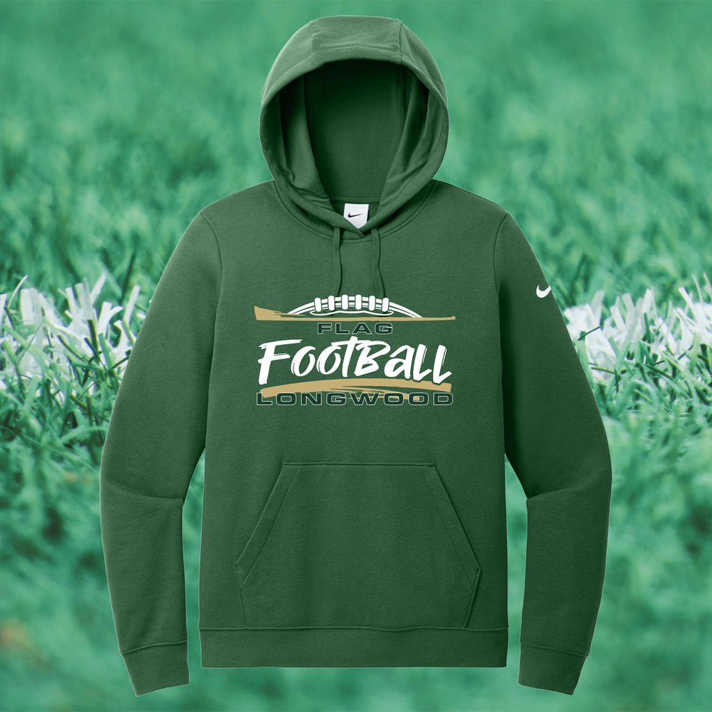 Nike Club Fleece Sleeve Swoosh Pullover Hoodie - FLAG FOOTBALL