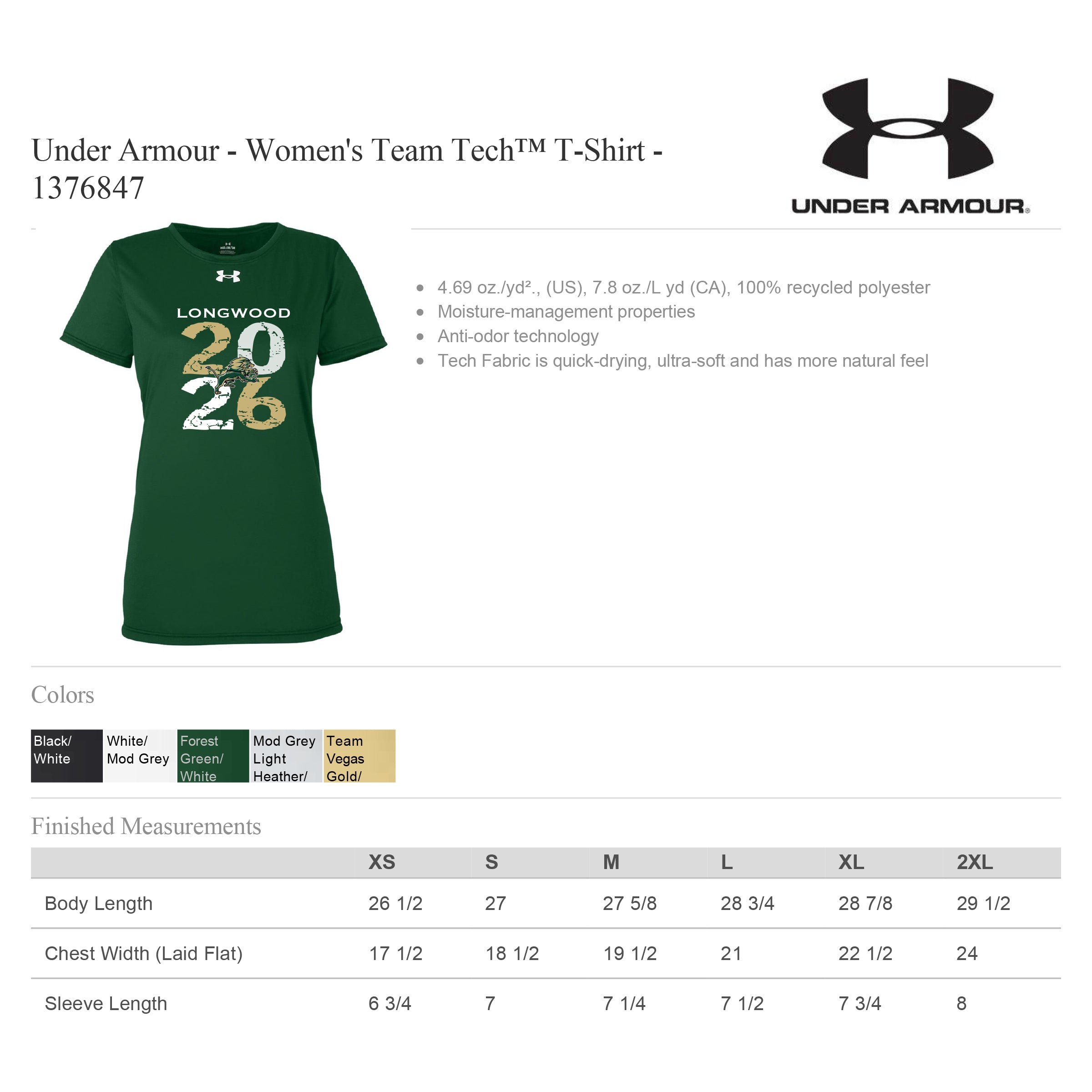 Under Armour Women's Team Tech™ T-Shirt
