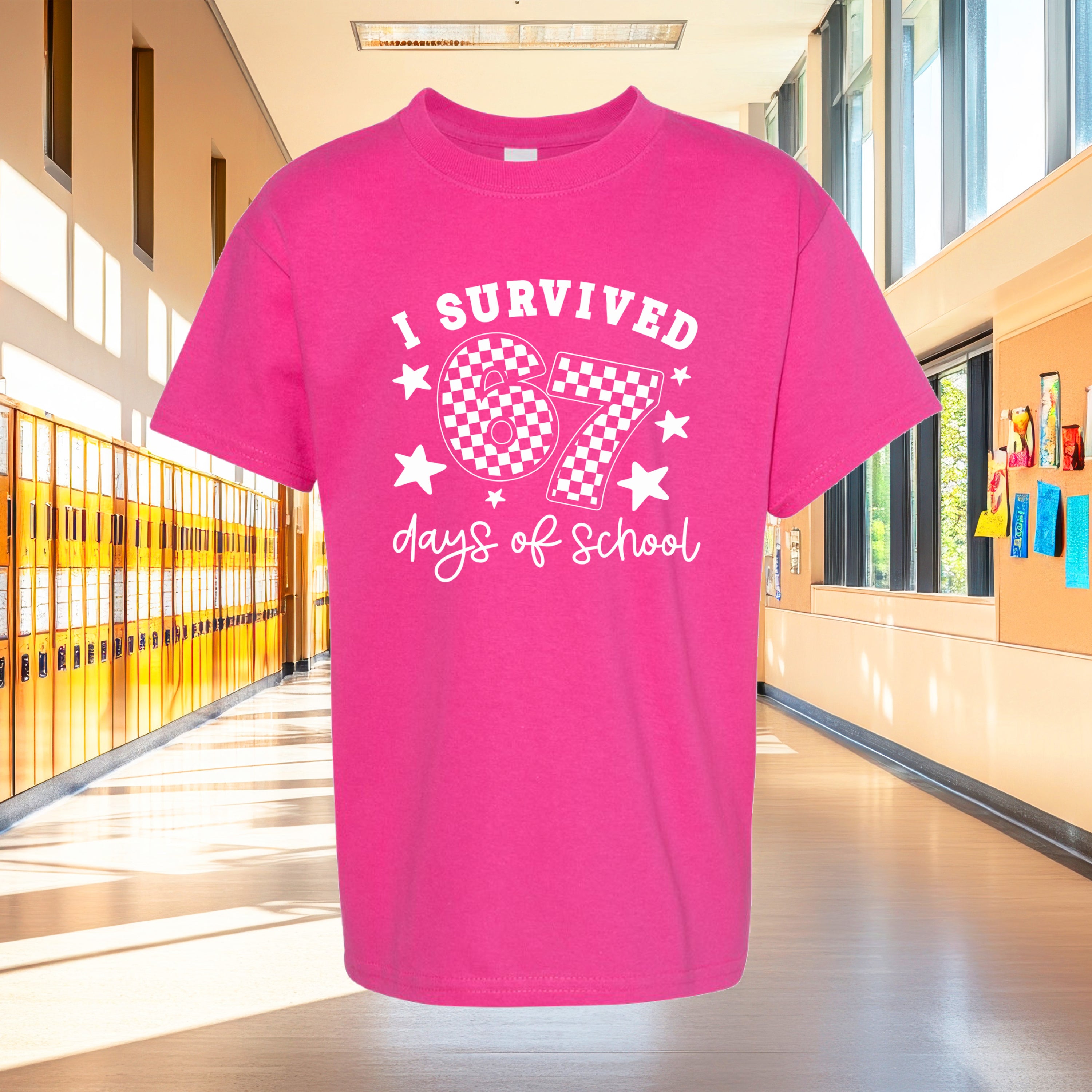 Sixty Seven School Days - Star T-Shirt