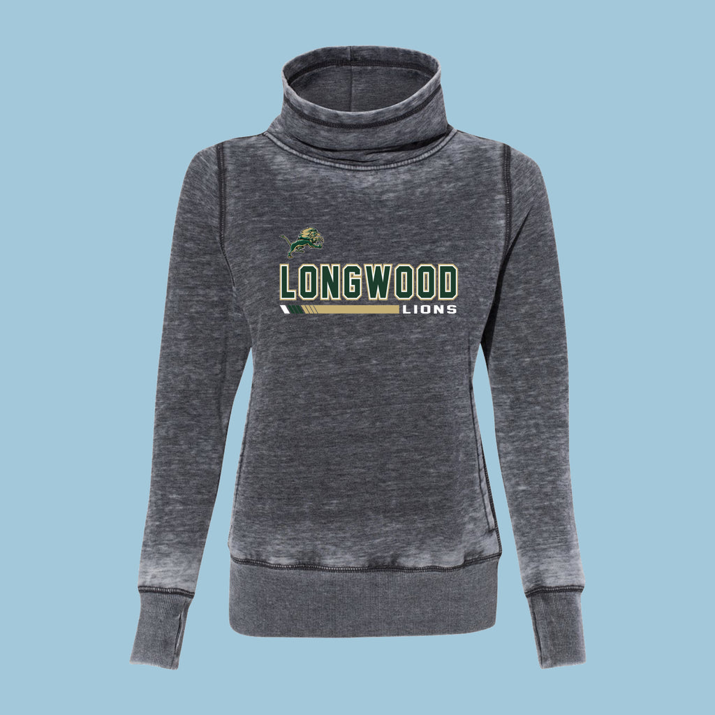 Women’s Zen Fleece Cowl Neck Sweatshirt LJHS YB