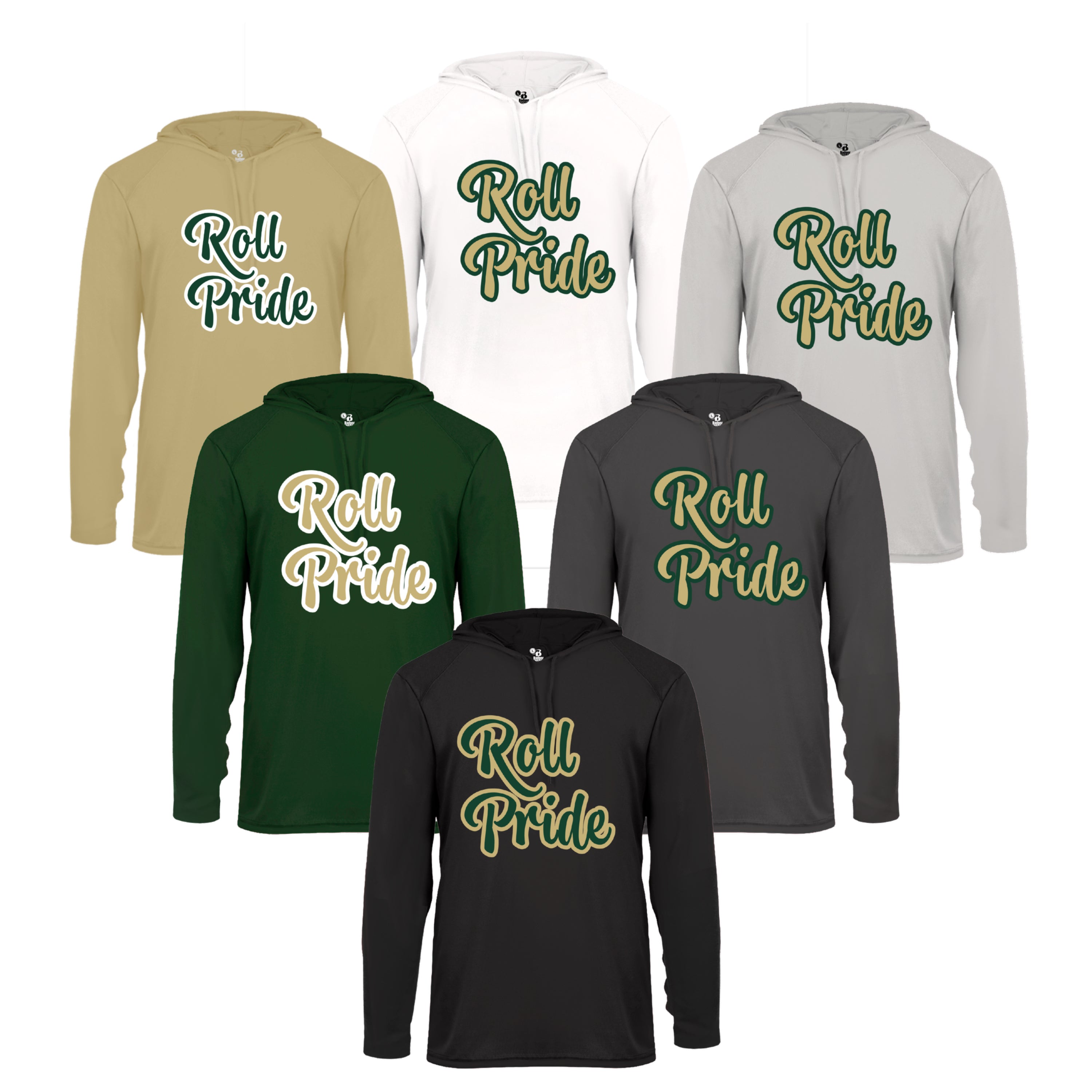 Roll Pride Long Sleeve Hooded T-Shirt