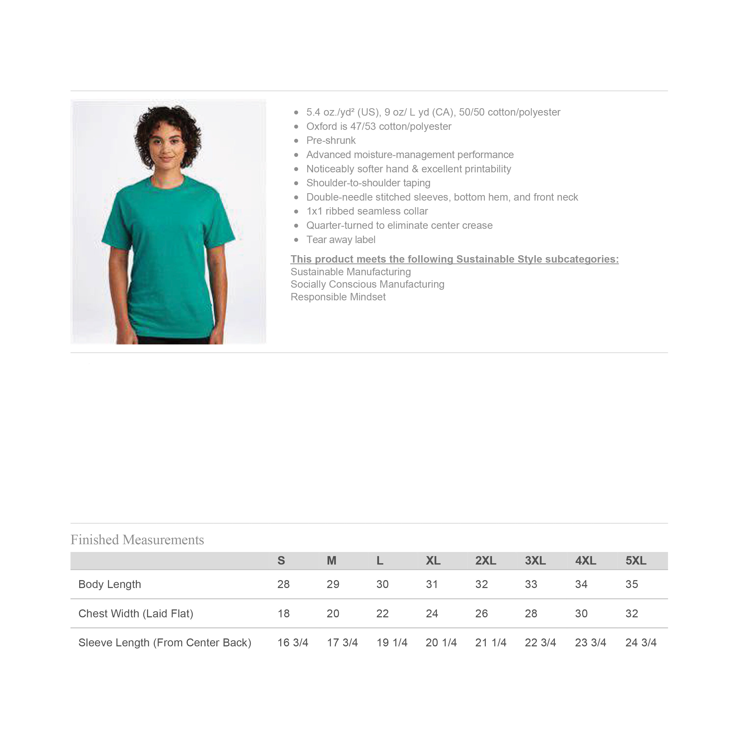 Adult - 50/50 T-Shirt