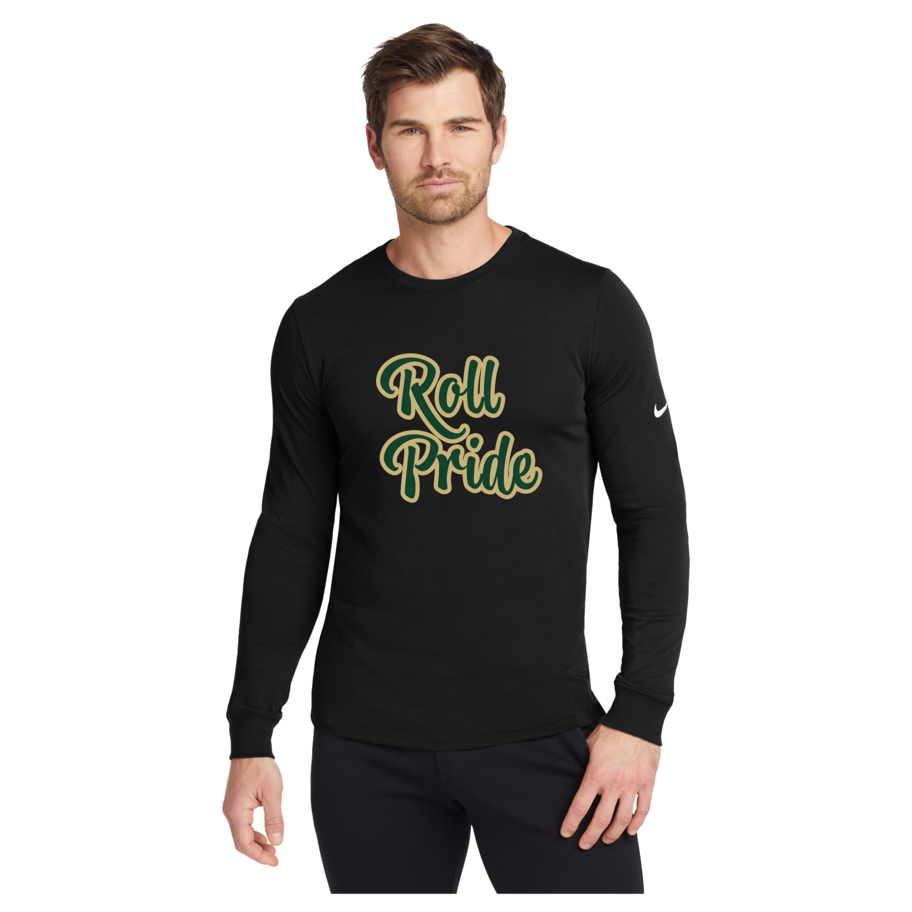 Roll Pride - Nike Dri-FIT Cotton/Poly Long Sleeve Tee