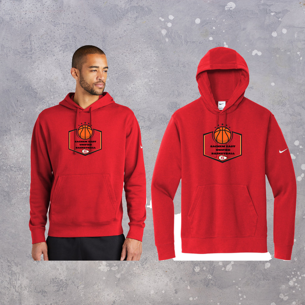 Nike Club Fleece Sleeve Swoosh Pullover Hoodie