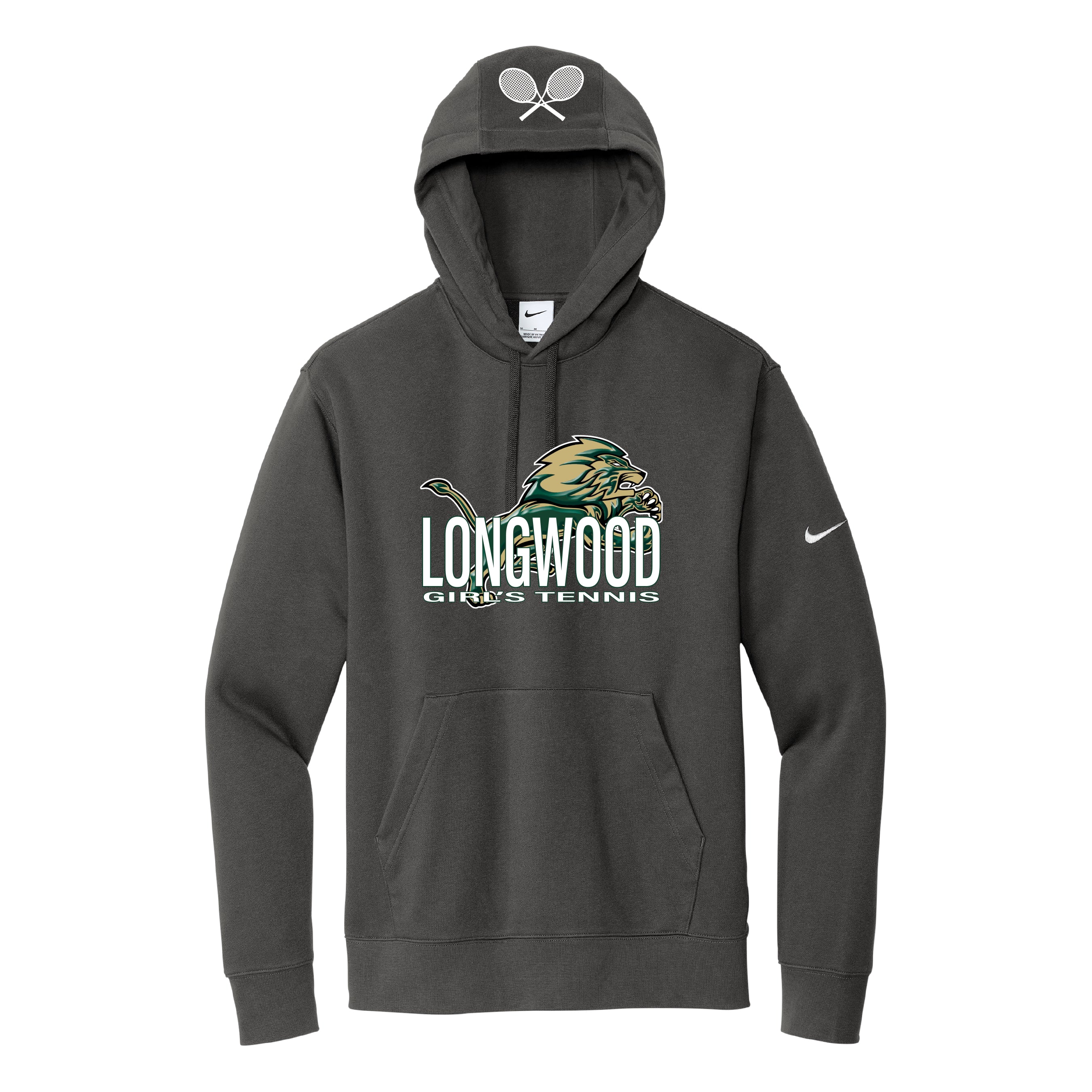 Nike Club Fleece Sleeve Swoosh Pullover Hoodie