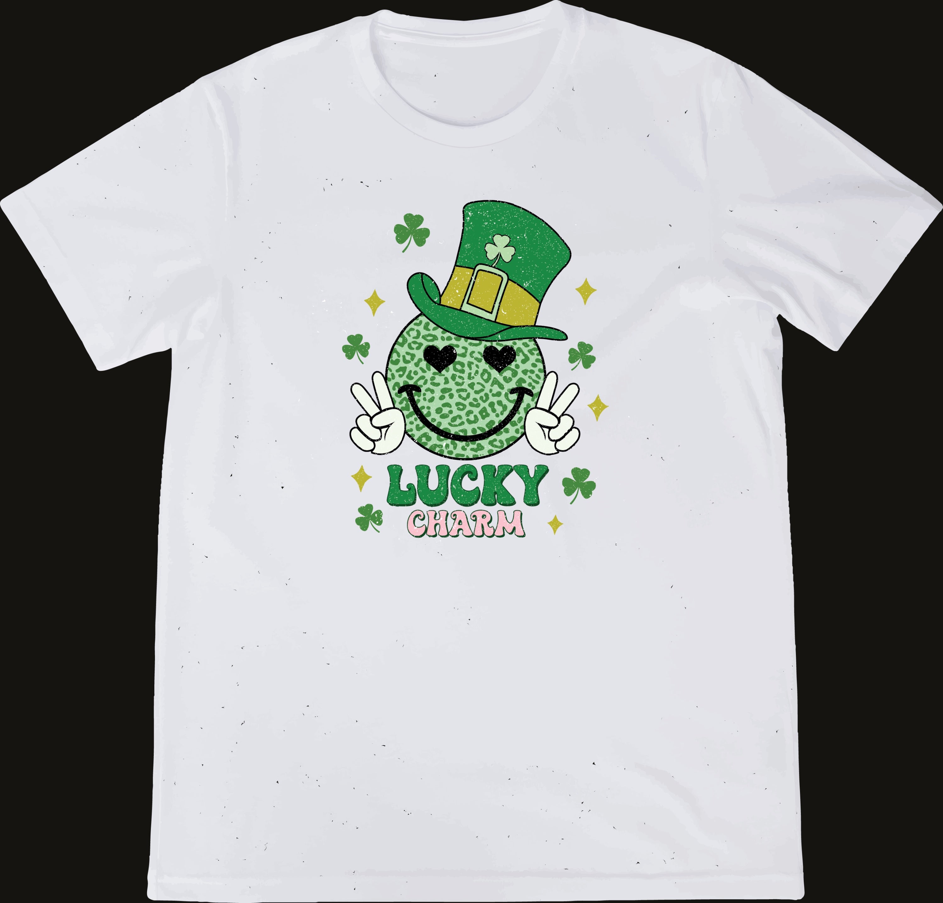 Ready-to-Press Lucky Charm DTF Transfer