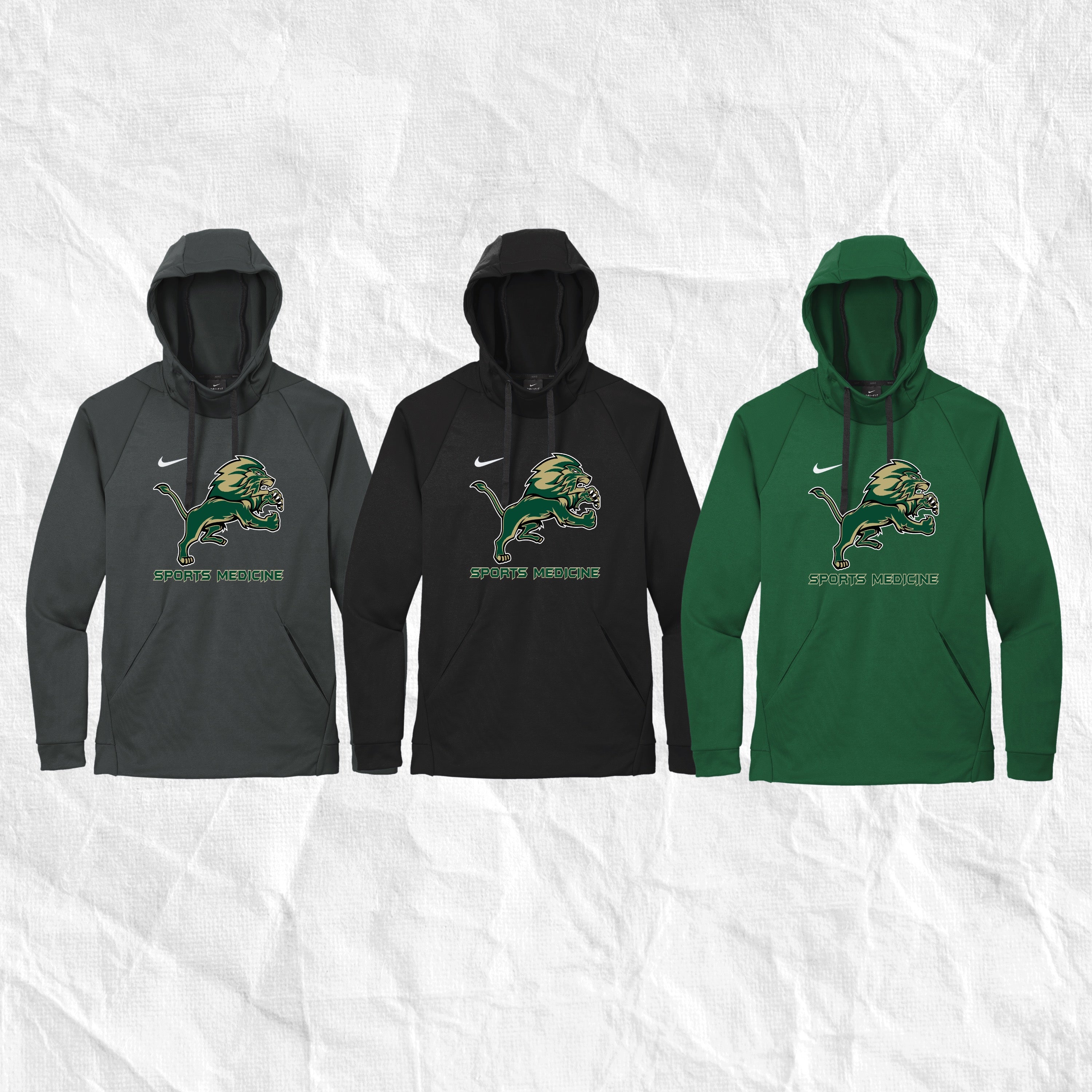 Nike Therma-FIT Pullover Fleece Hoodie - 3 Colors