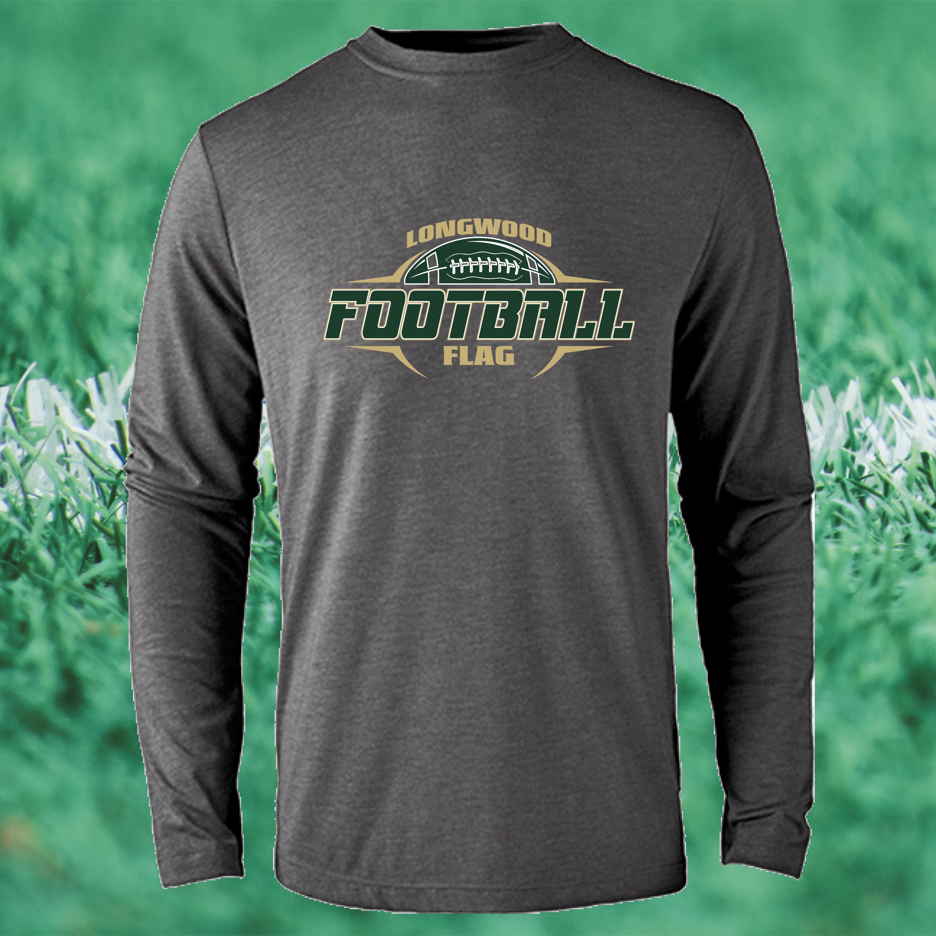 Gymtech Wicking Long Sleeve T-Shirt -Adult - FLAG FOOTBALL