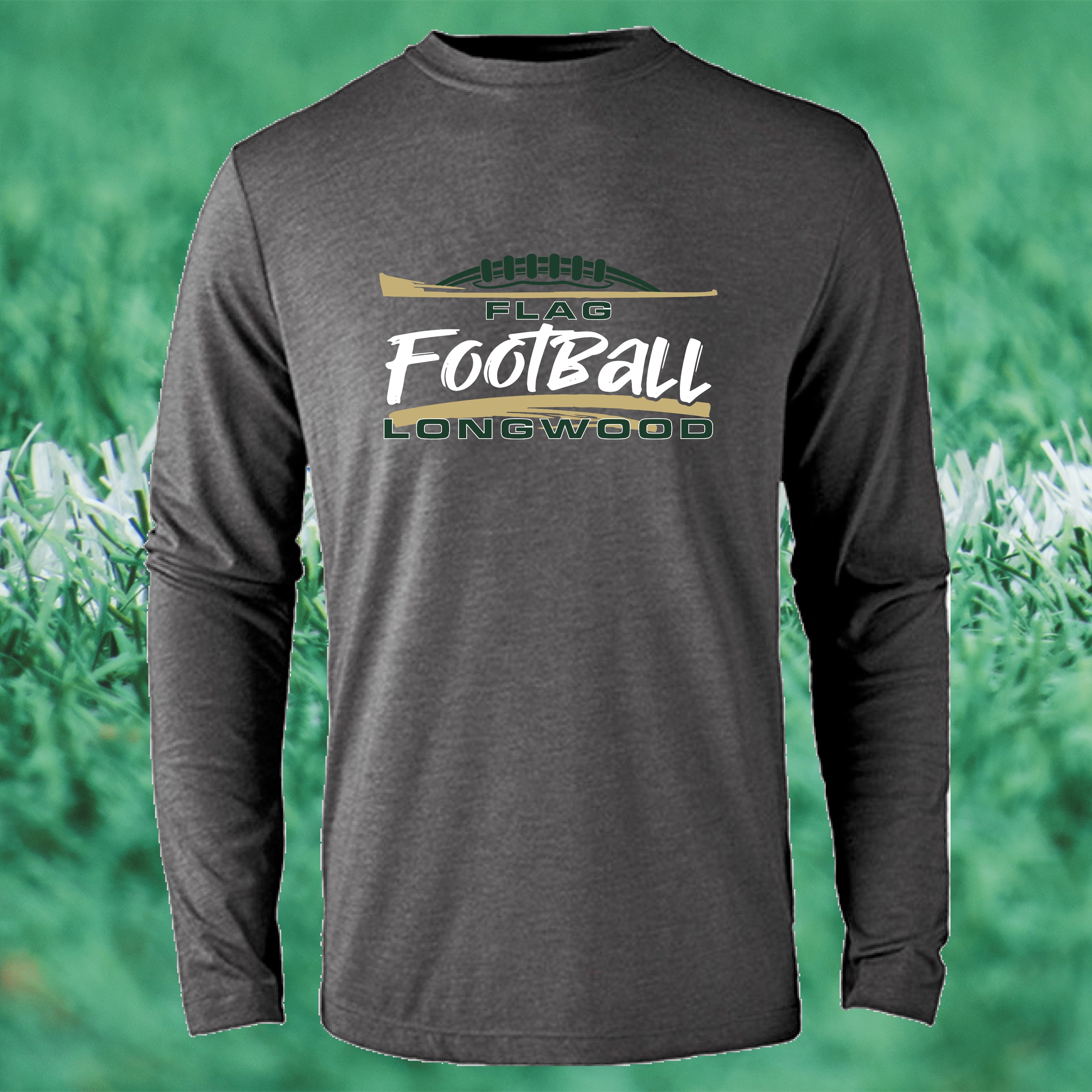Gymtech Wicking Long Sleeve T-Shirt -Adult - FLAG FOOTBALL