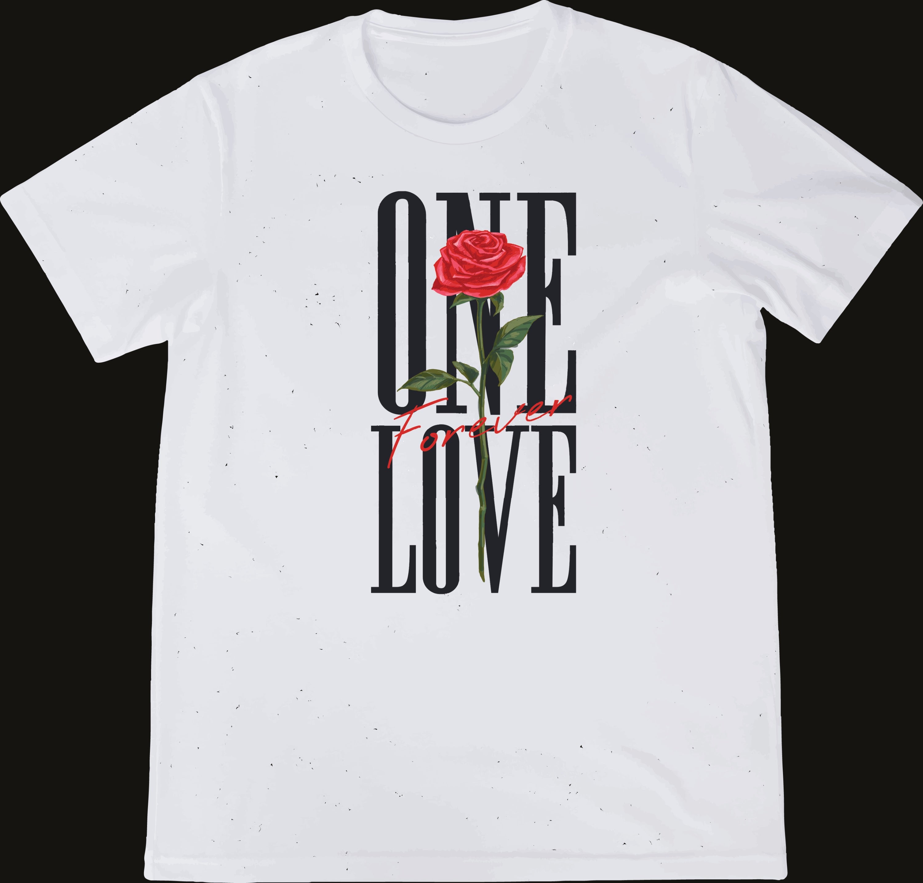 Ready-to-Press One Love DTF Transfer