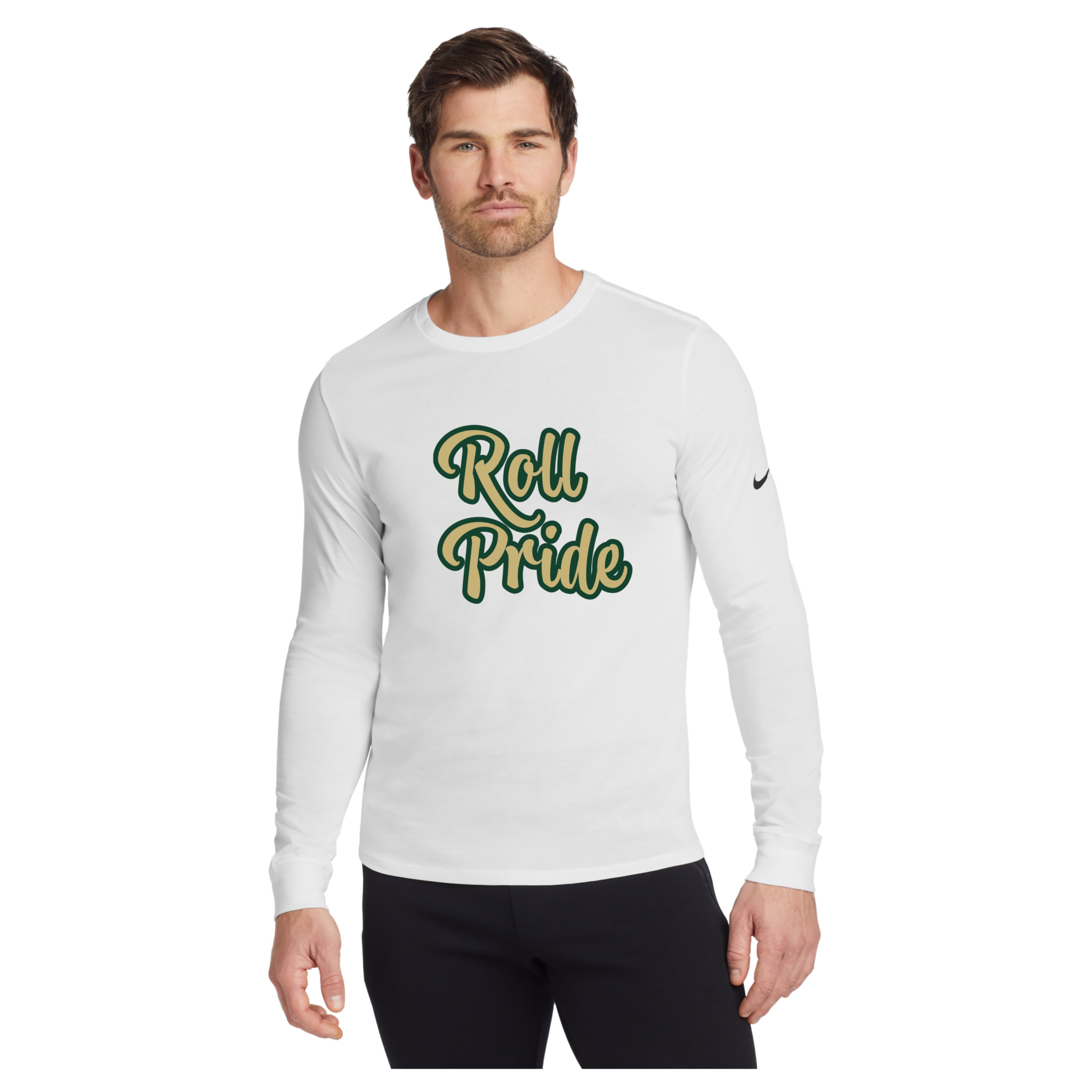 Roll Pride - Nike Dri-FIT Cotton/Poly Long Sleeve Tee