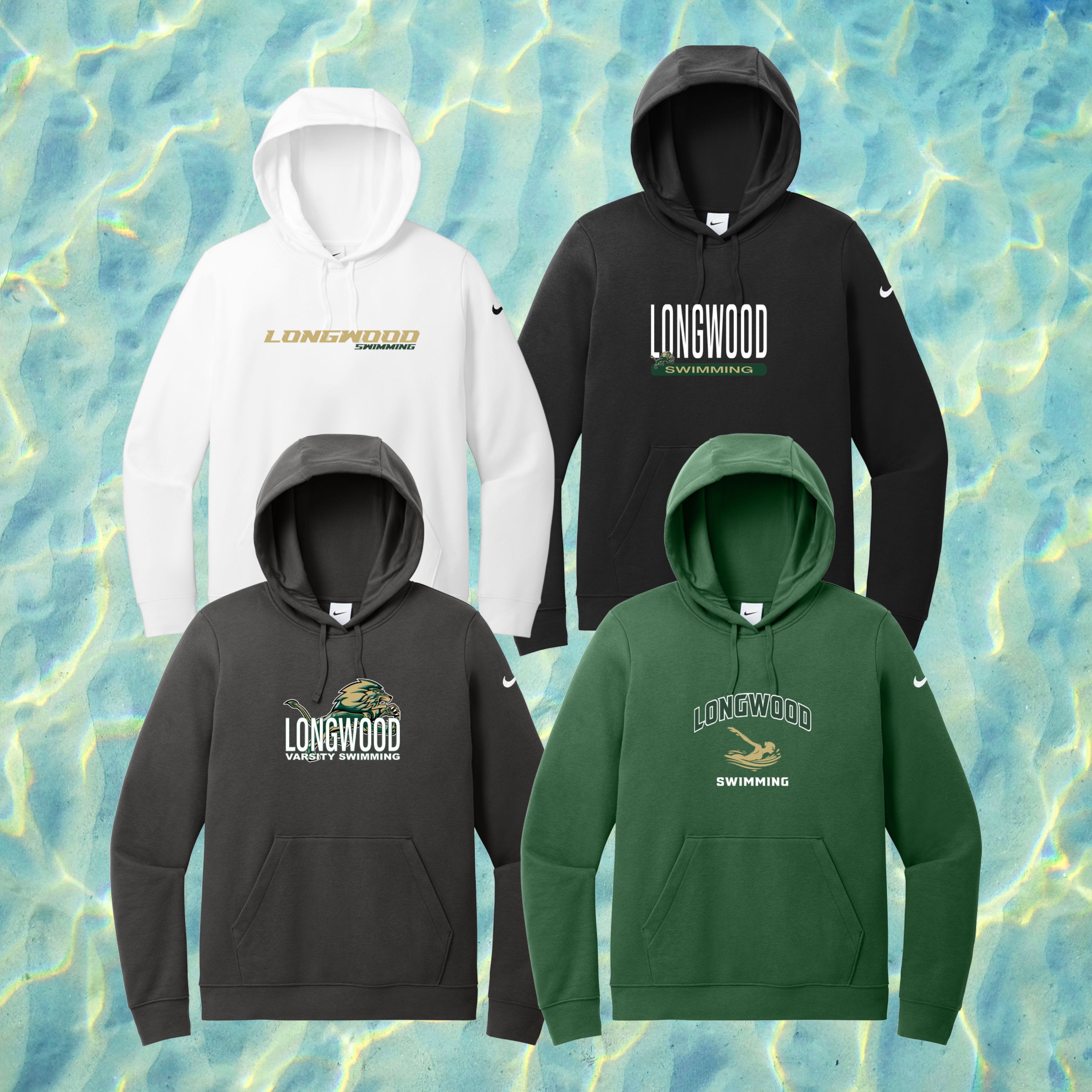 Nike Club Fleece Sleeve Swoosh Pullover Hoodie