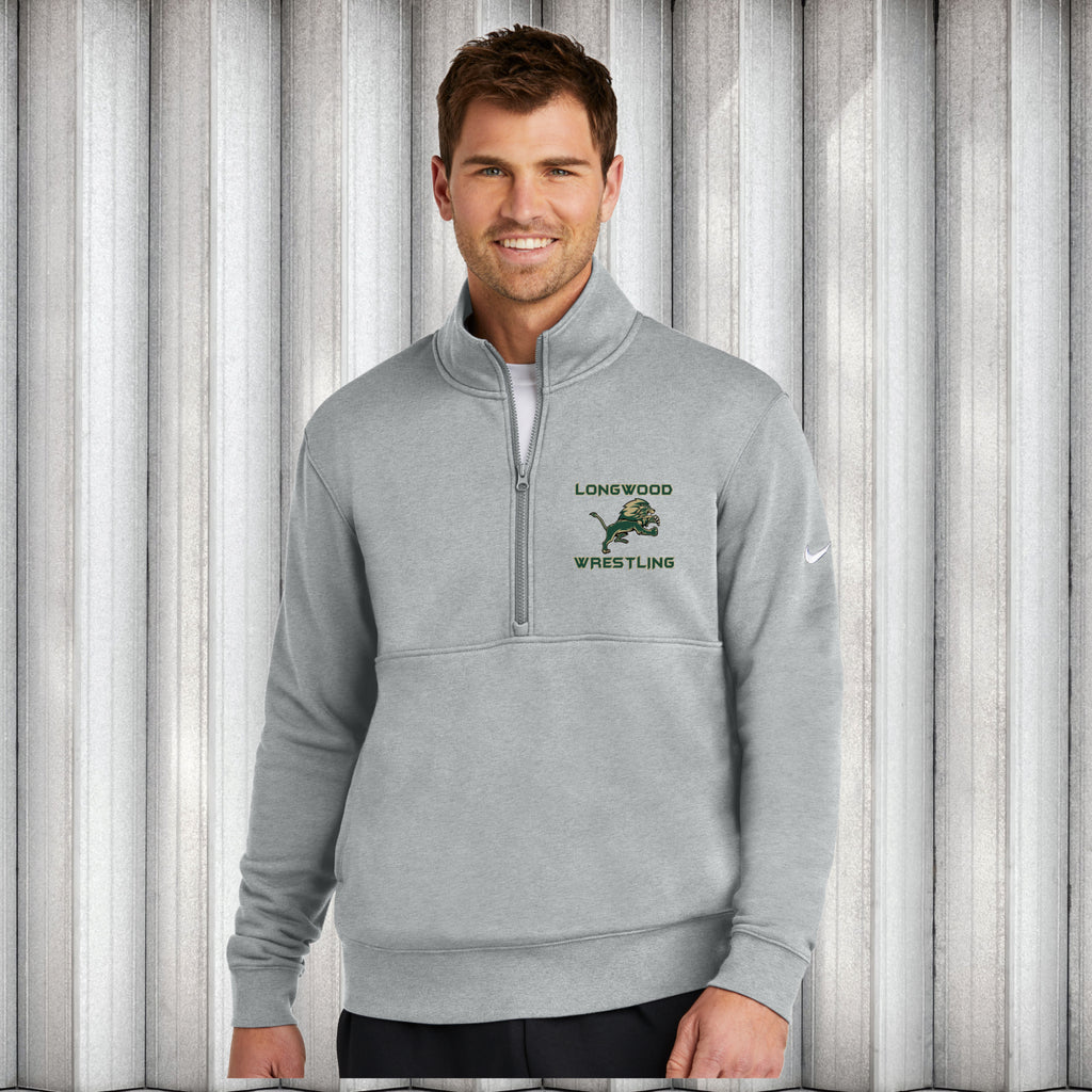 Nike Club Fleece Sleeve Swoosh 1/2-Zip
