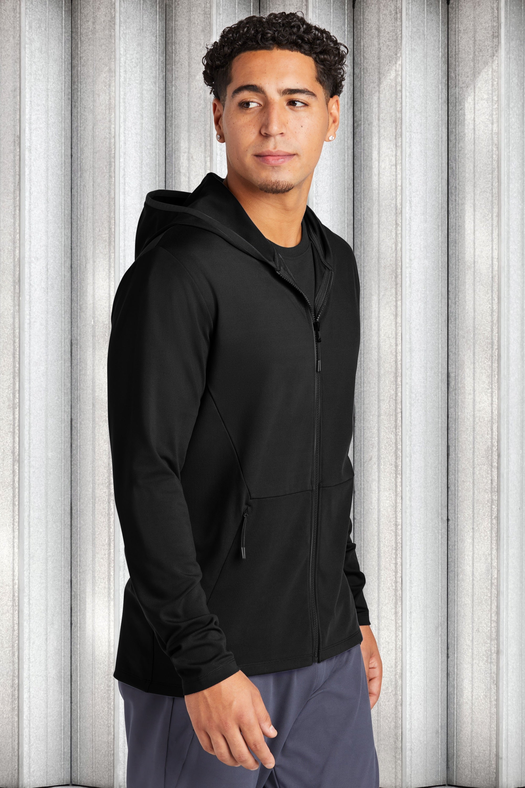 Sport-Tek® Circuit Hooded Full-Zip