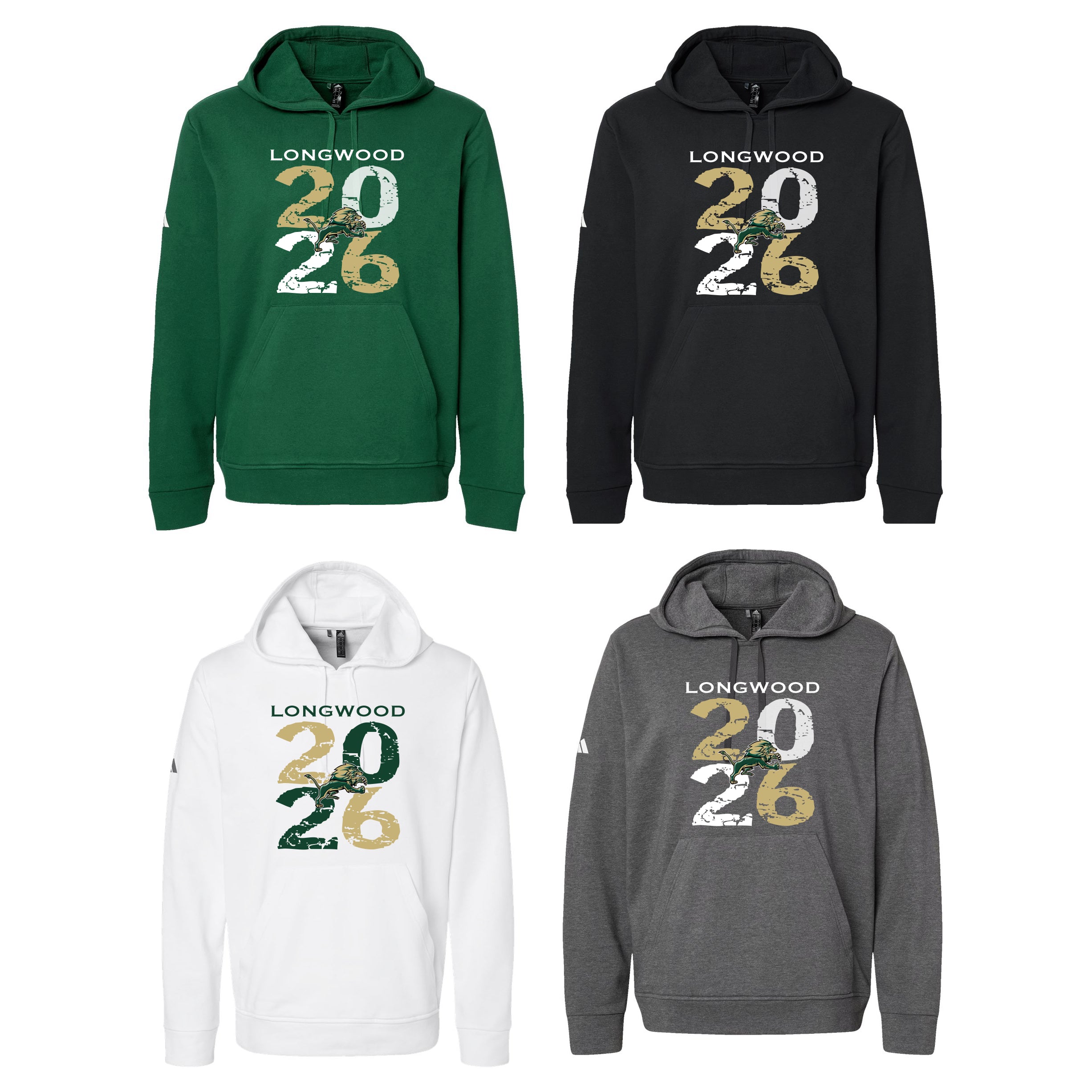 Adidas Unisex Fleece Hooded Sweatshirt