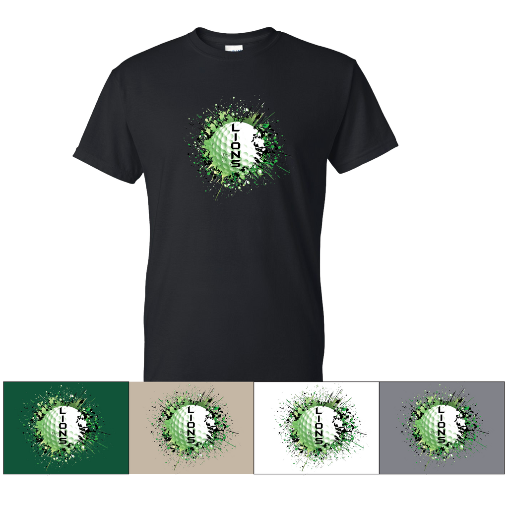 Golf Splatter - DryBlend T-Shirt - Adult & Youth