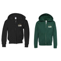 Youth Full-Zip Hooded Sweatshirt
