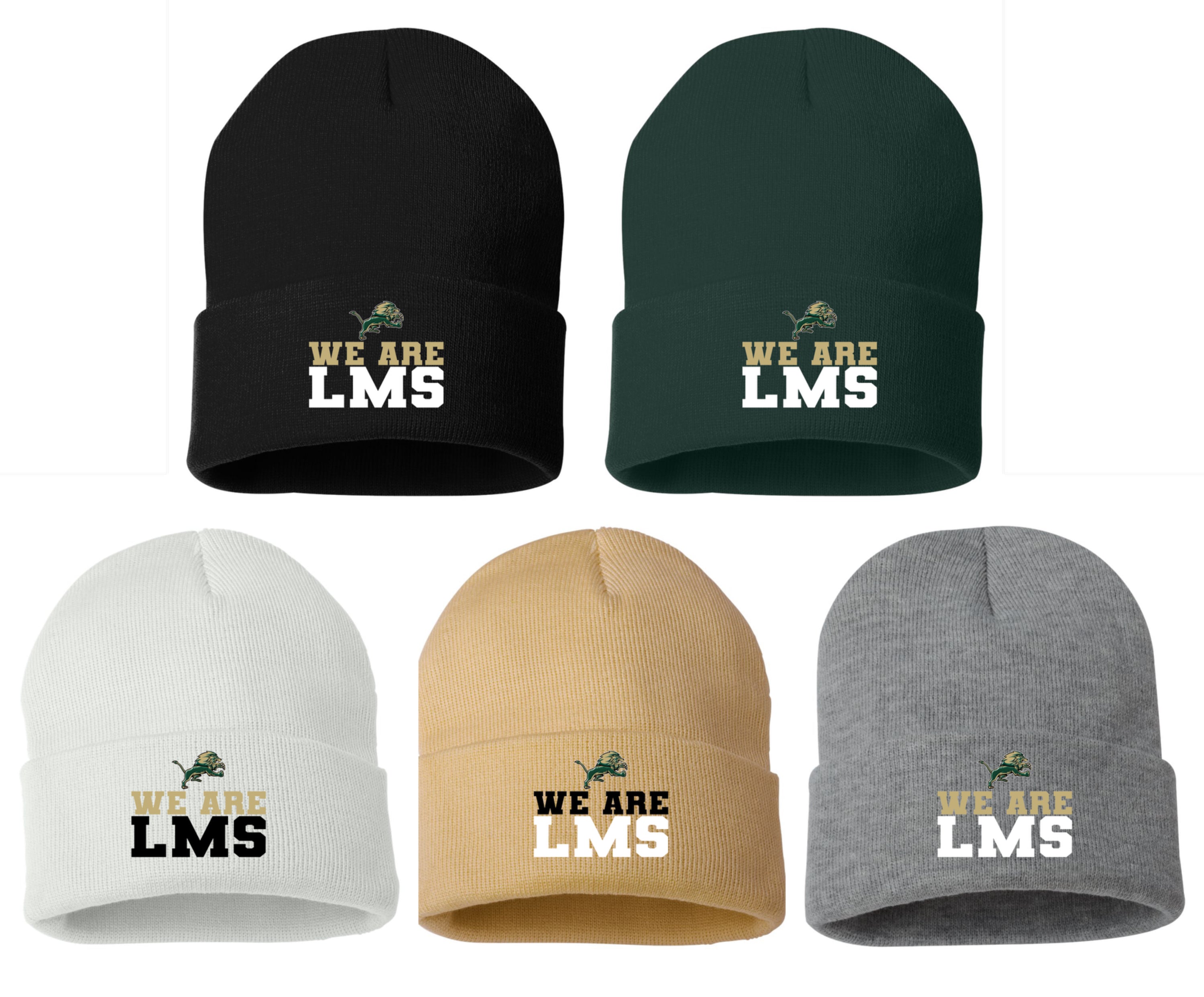 12" Solid Cuffed Beanie