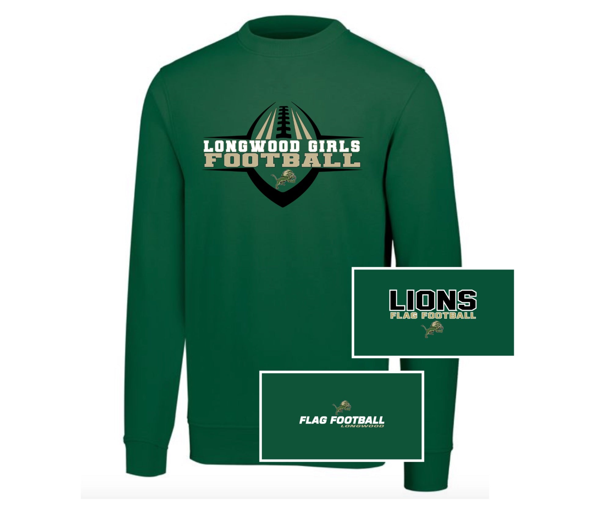 Augusta 60/40 Crew Fleece - Adult