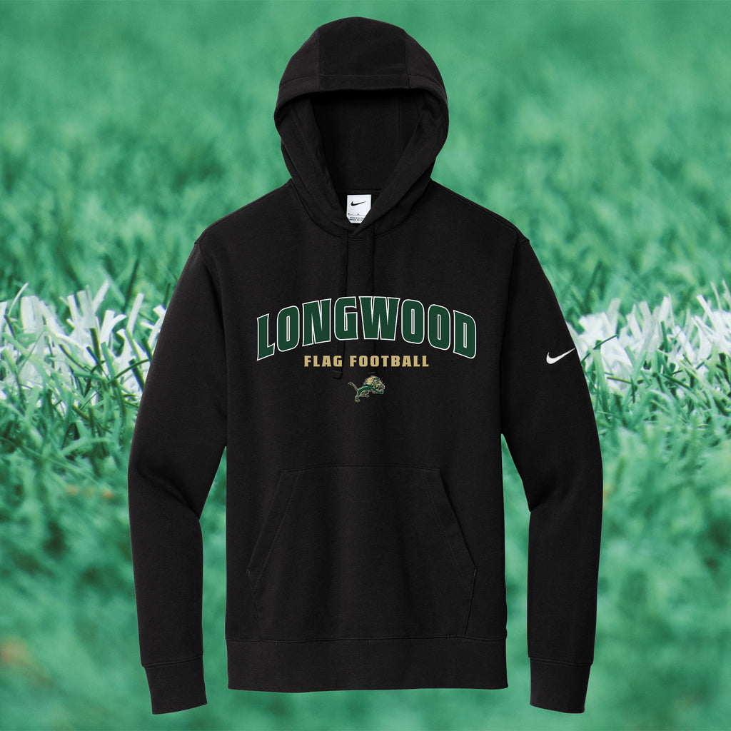Nike Club Fleece Sleeve Swoosh Pullover Hoodie - FLAG FOOTBALL