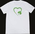 Ready-to-Press Heart Shamrock DTF Transfer