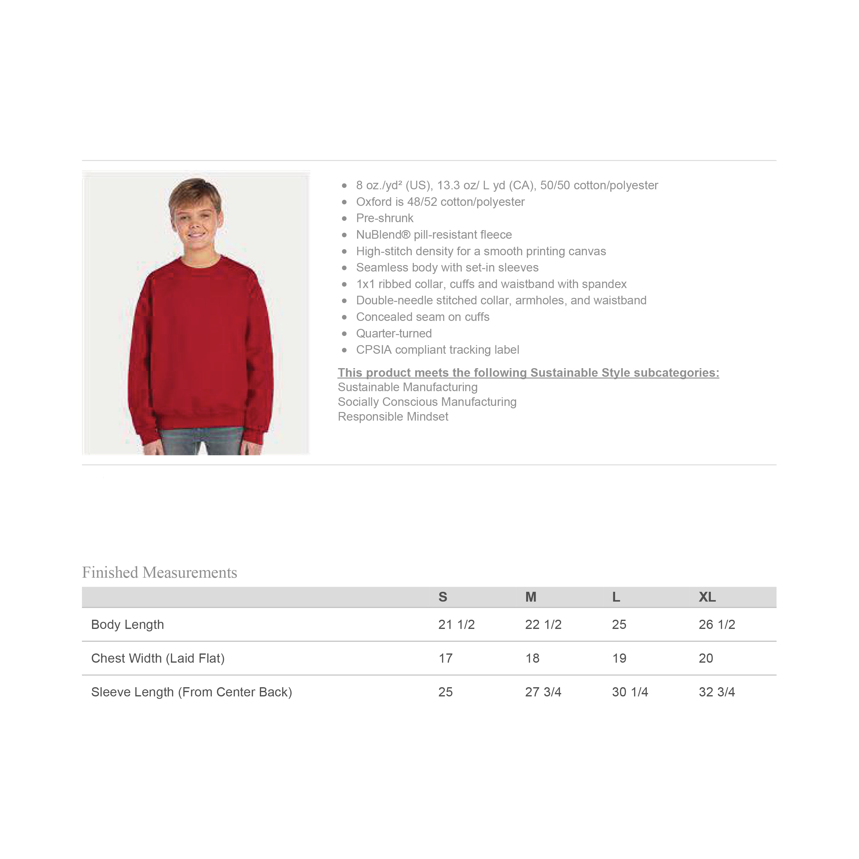 Youth - Crewneck Sweatshirt
