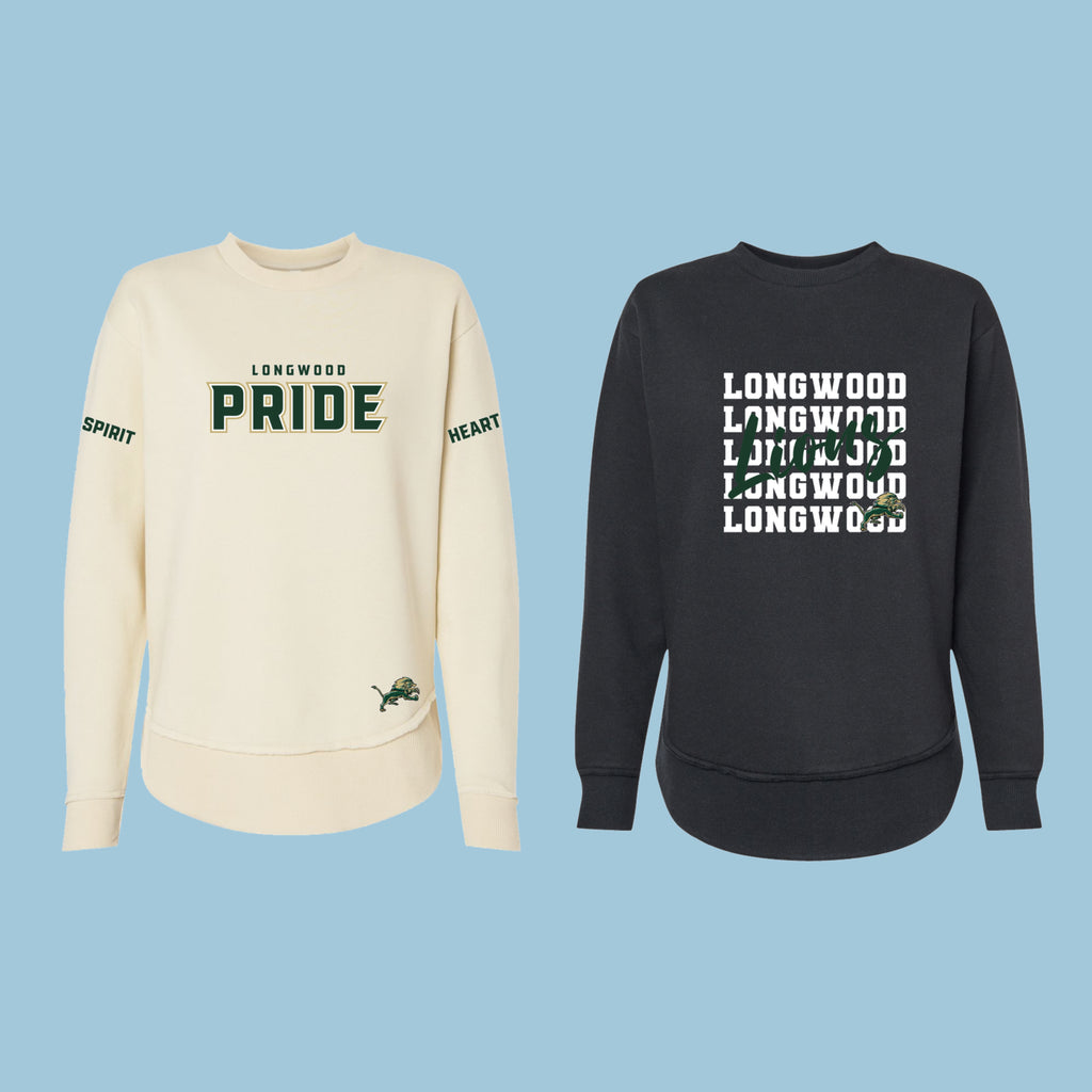 Women's Weekend Fleece Crewneck Sweatshirt LJHS YB